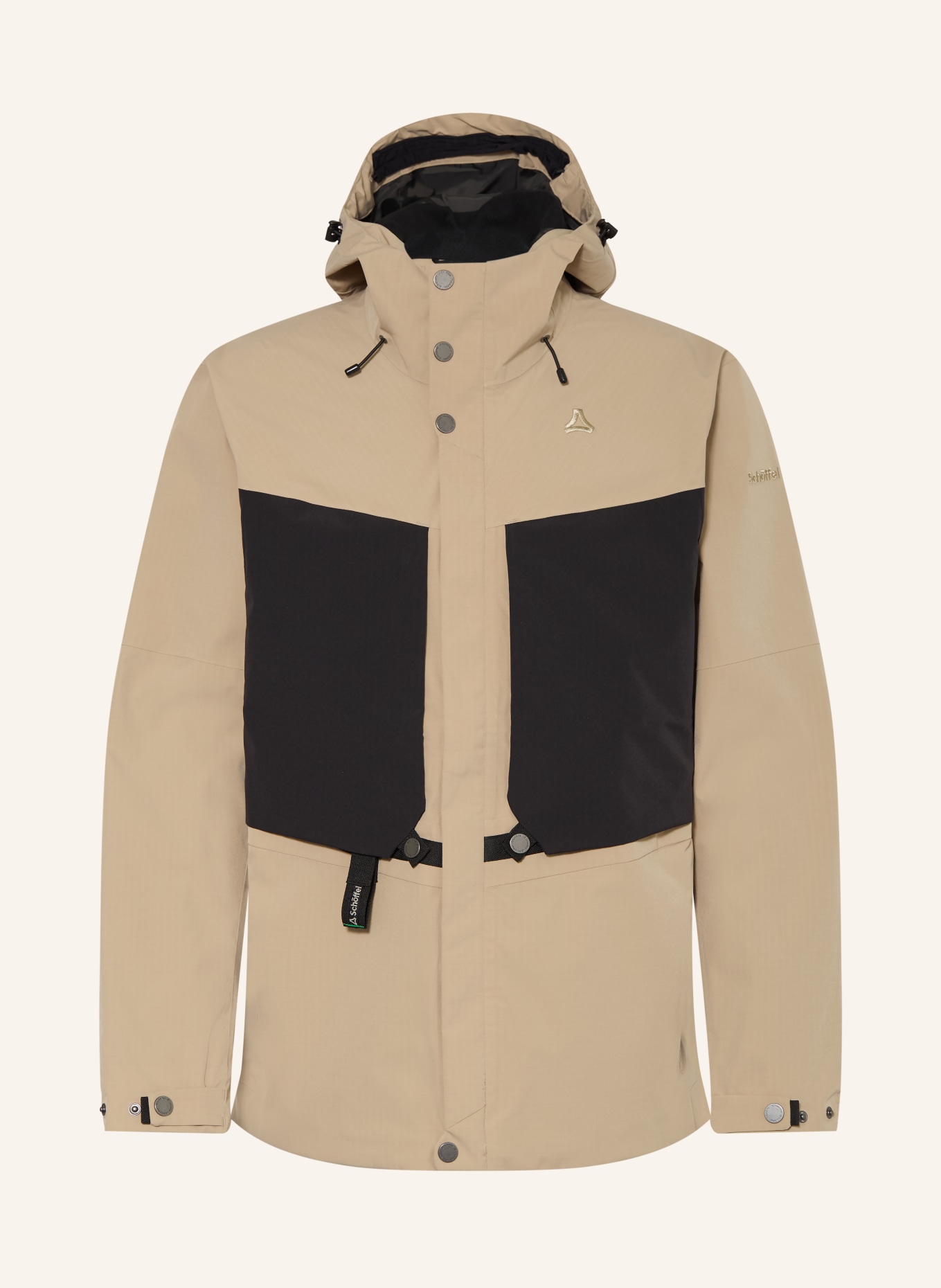 Schöffel Jas MAGHERA 2L: BEIGE / ZWART