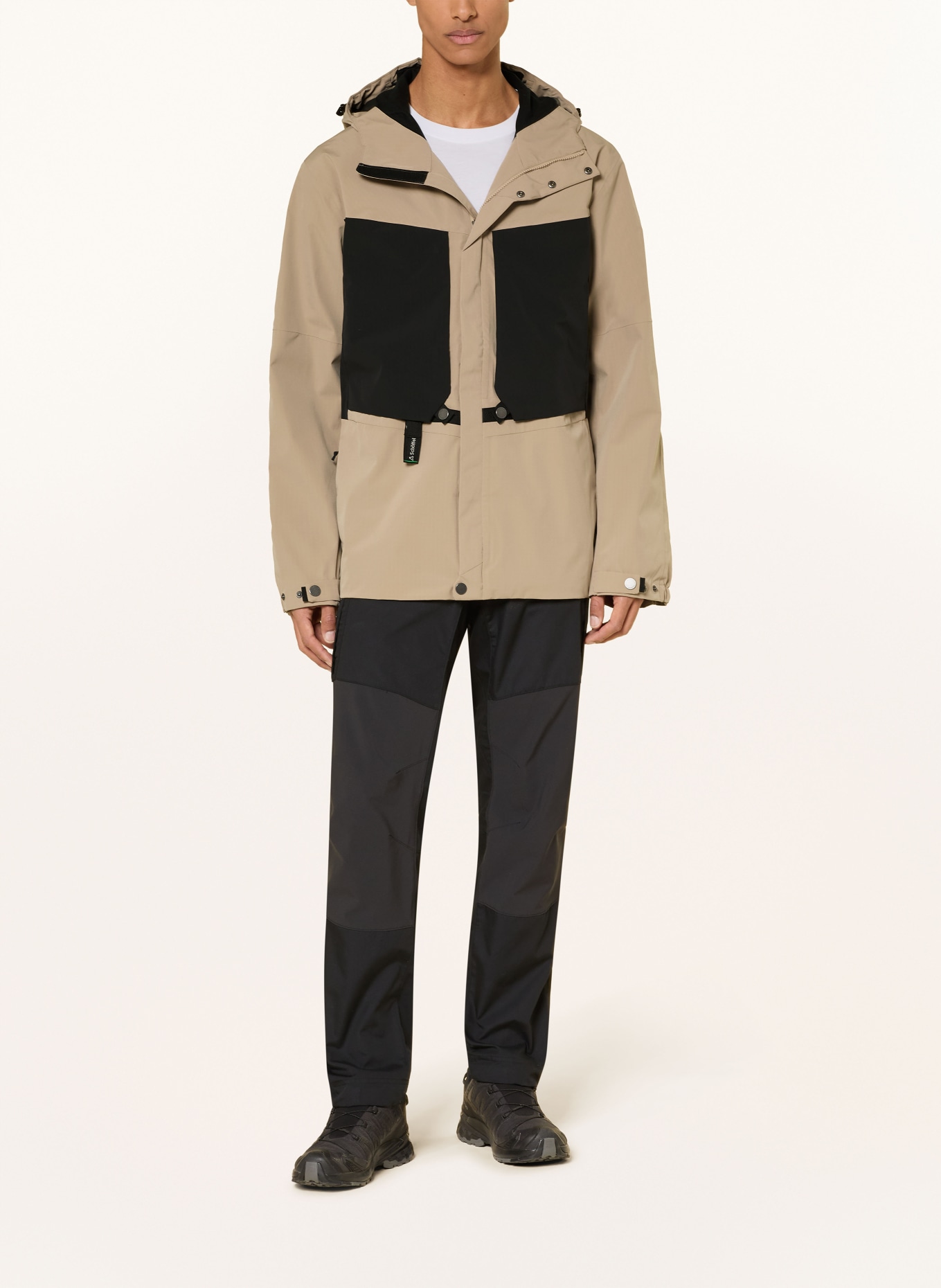 Schöffel Jas MAGHERA 2L: BEIGE / ZWART