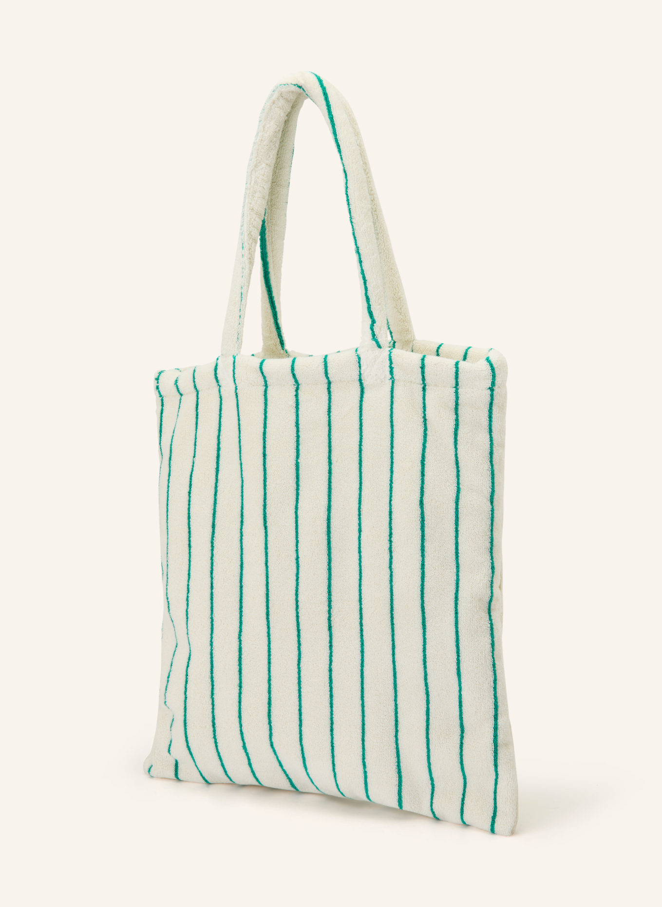 BONGUSTA Shopper NARAM: ECRU / GRÜN