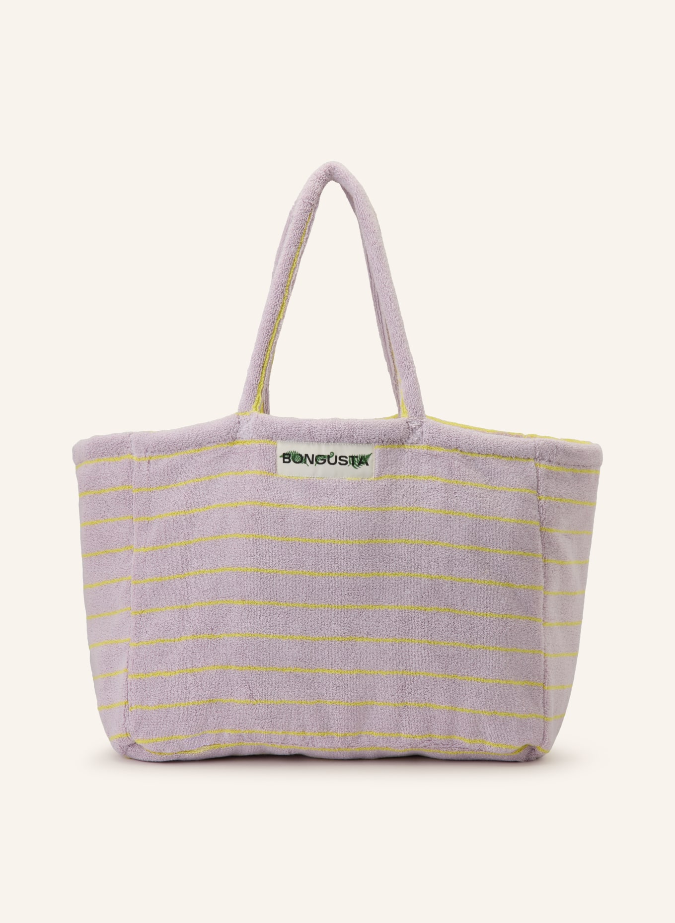 BONGUSTA Strandtasche NARAM: HELLLILA / GELB