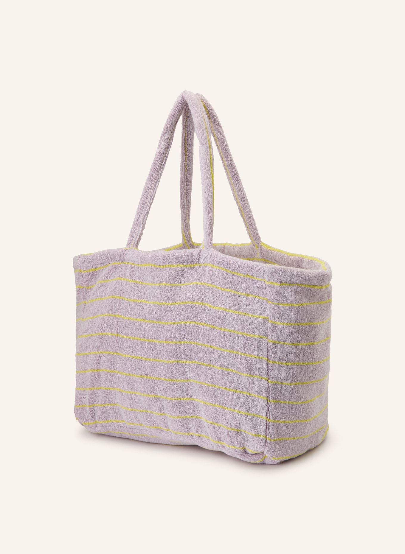 BONGUSTA Strandtasche NARAM: HELLLILA / GELB