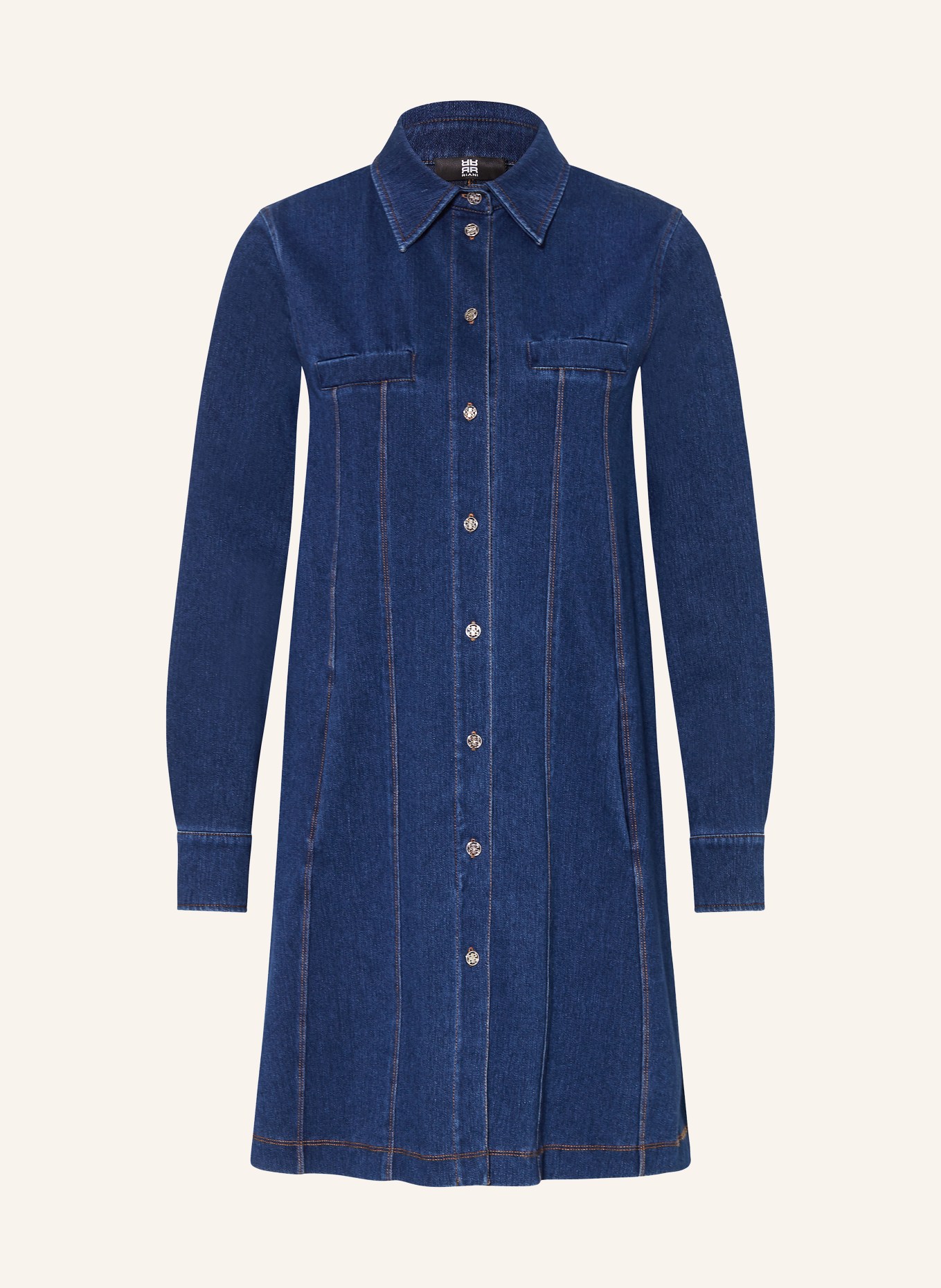 RIANI Sukienka koszulowa z jeansu: 423 light authentic blue