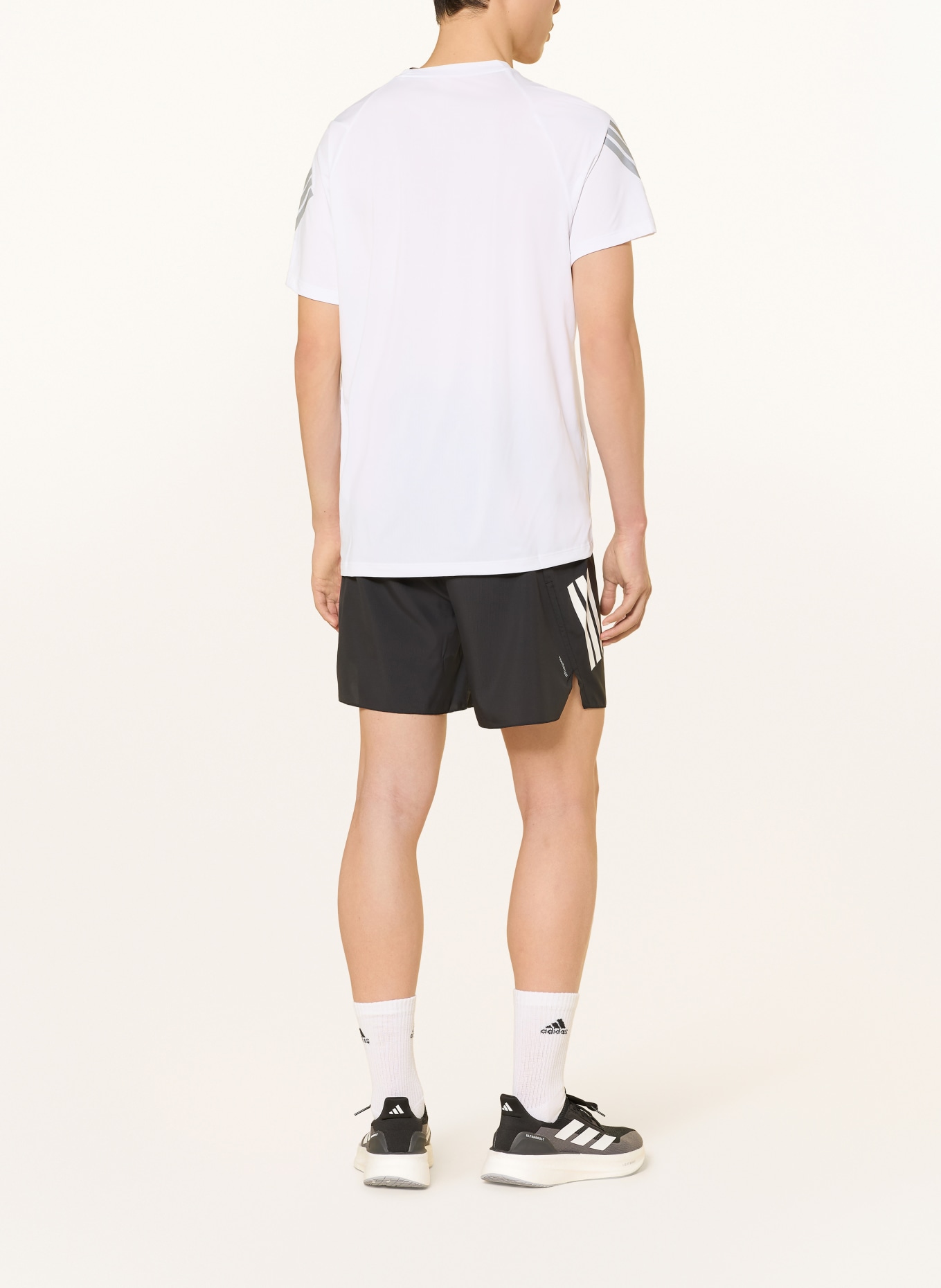 adidas 2-in-1-Laufshorts ADI365: SCHWARZ