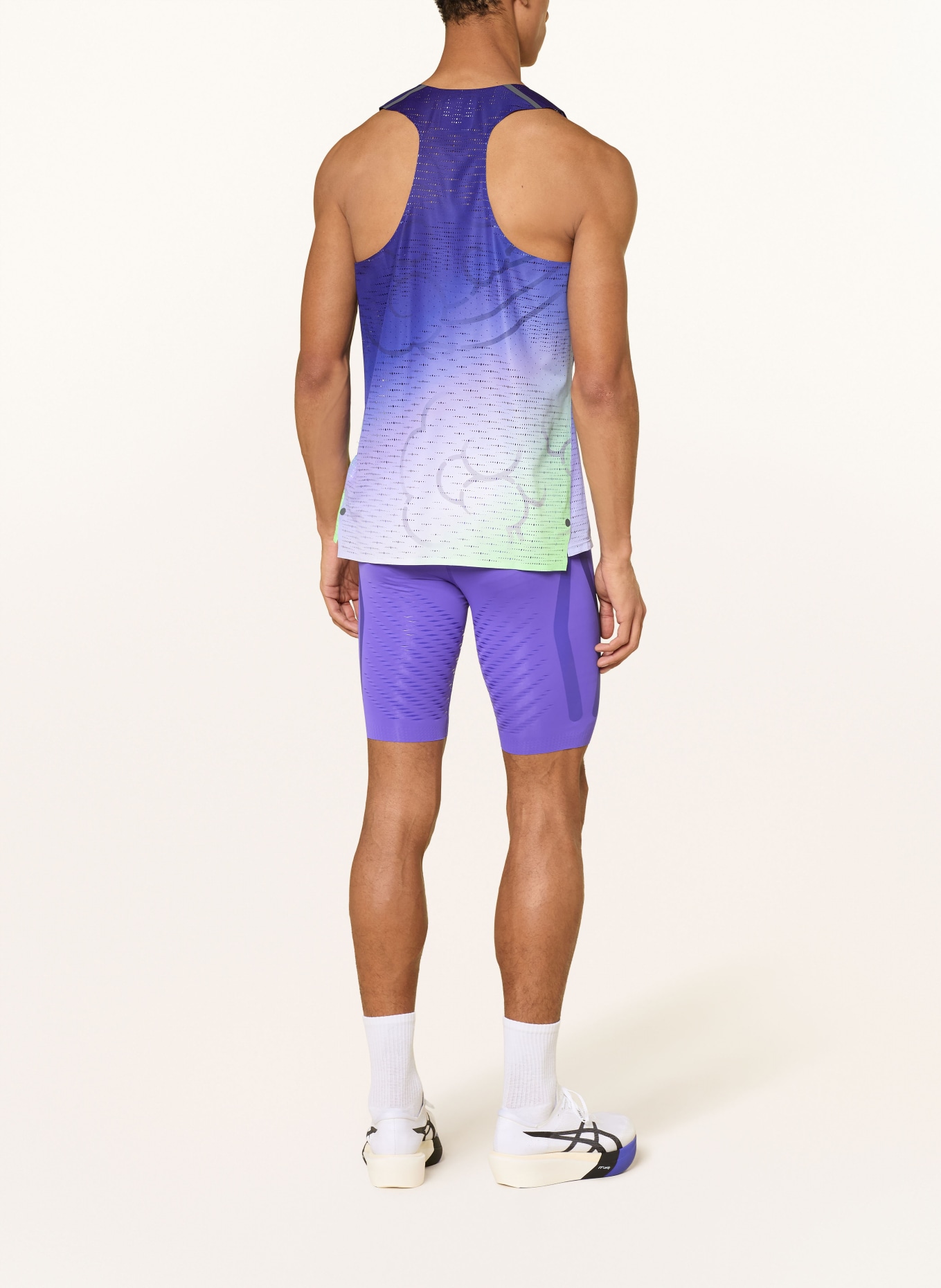 ASICS Hardlooptights METASPEED: BLAUW