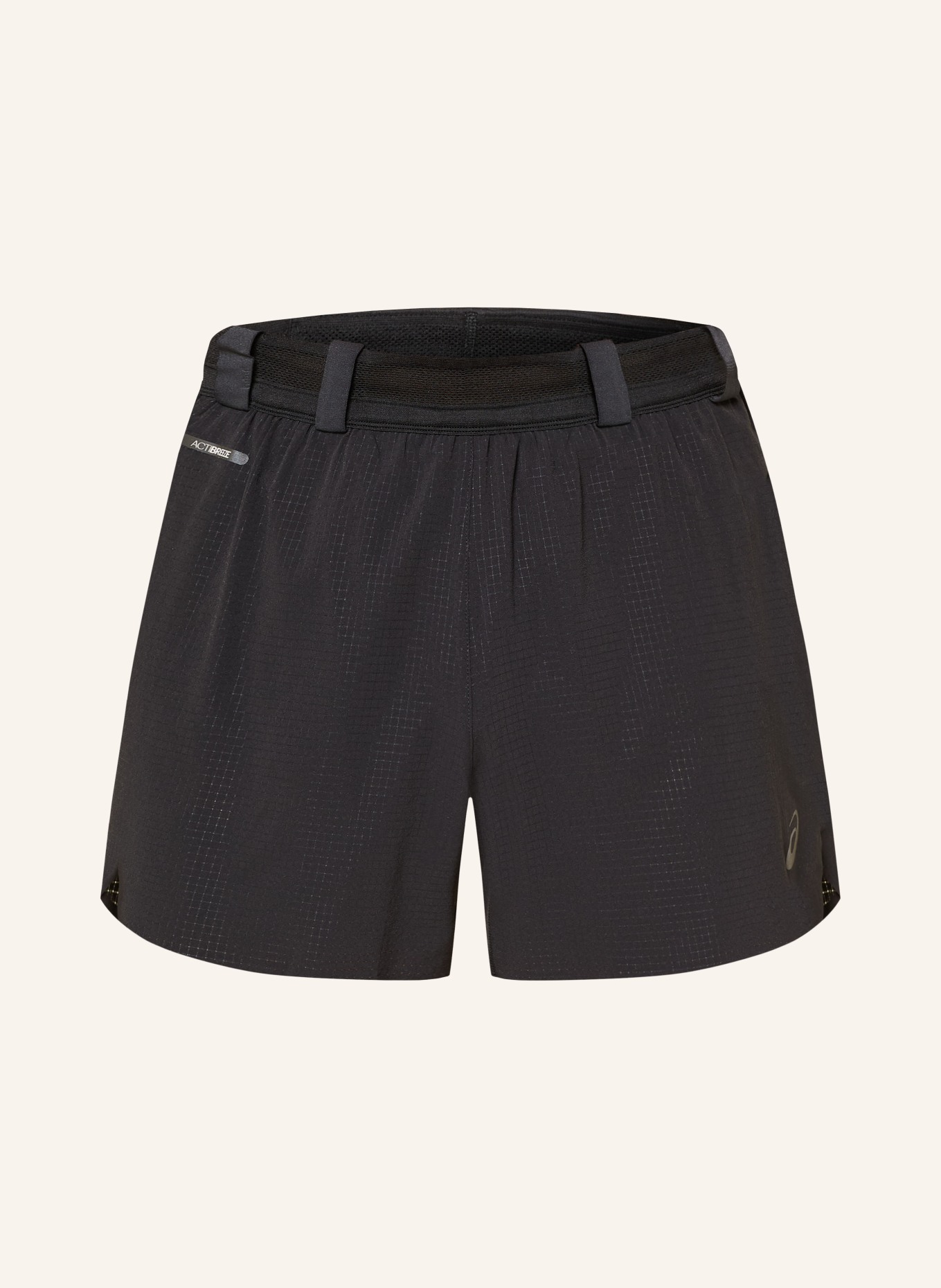 ASICS Spodenki do biegania 2 w 1 METARUN: CZARNY