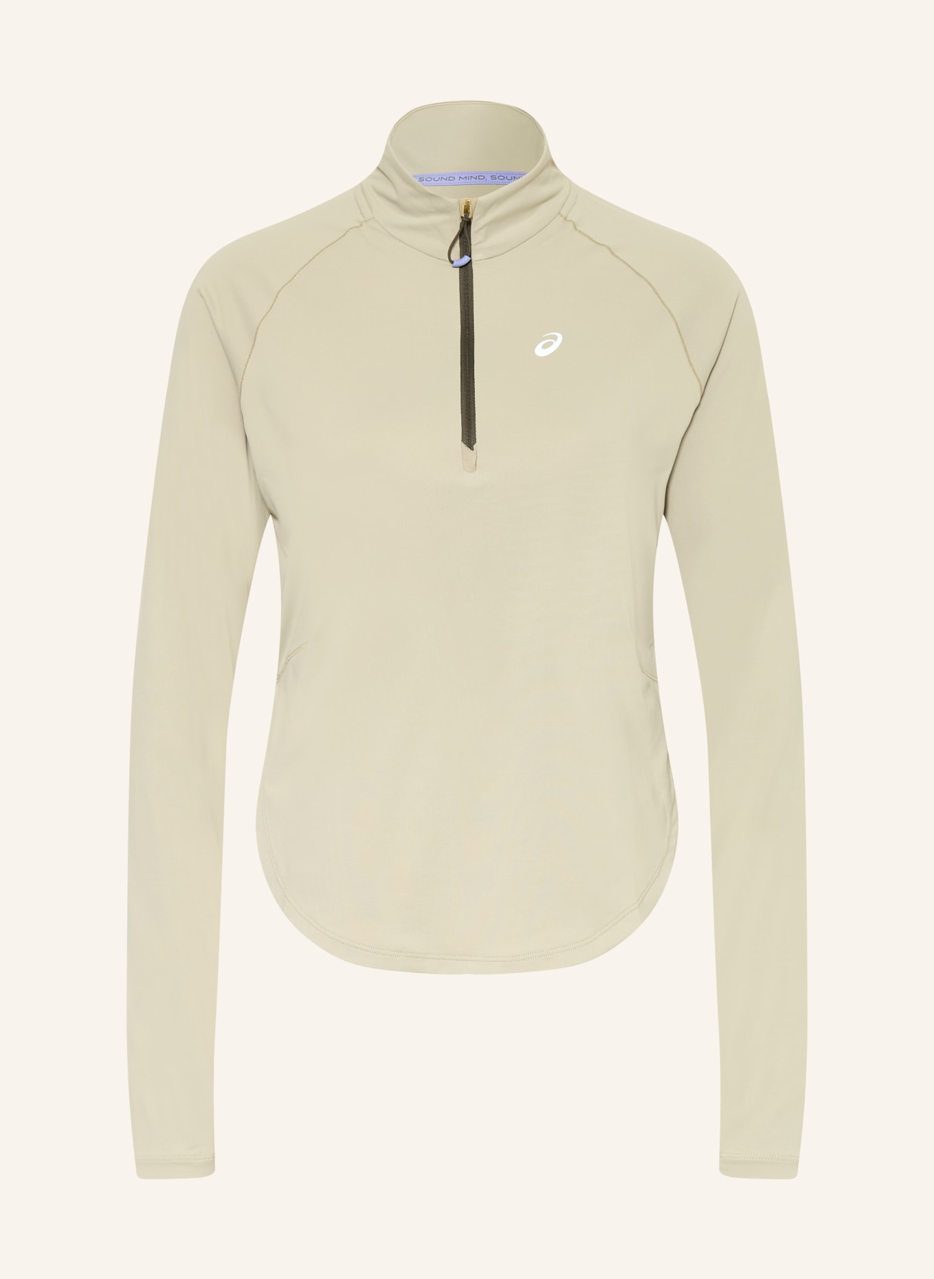 ASICS Hardloopshirt NAGINO: LICHTGROEN