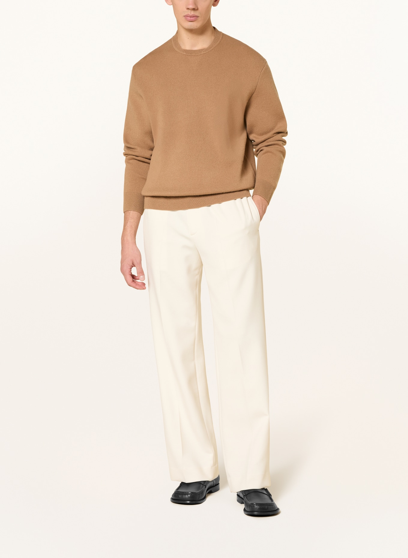 LISA YANG Kasjmiertrui EDMOND: COGNAC