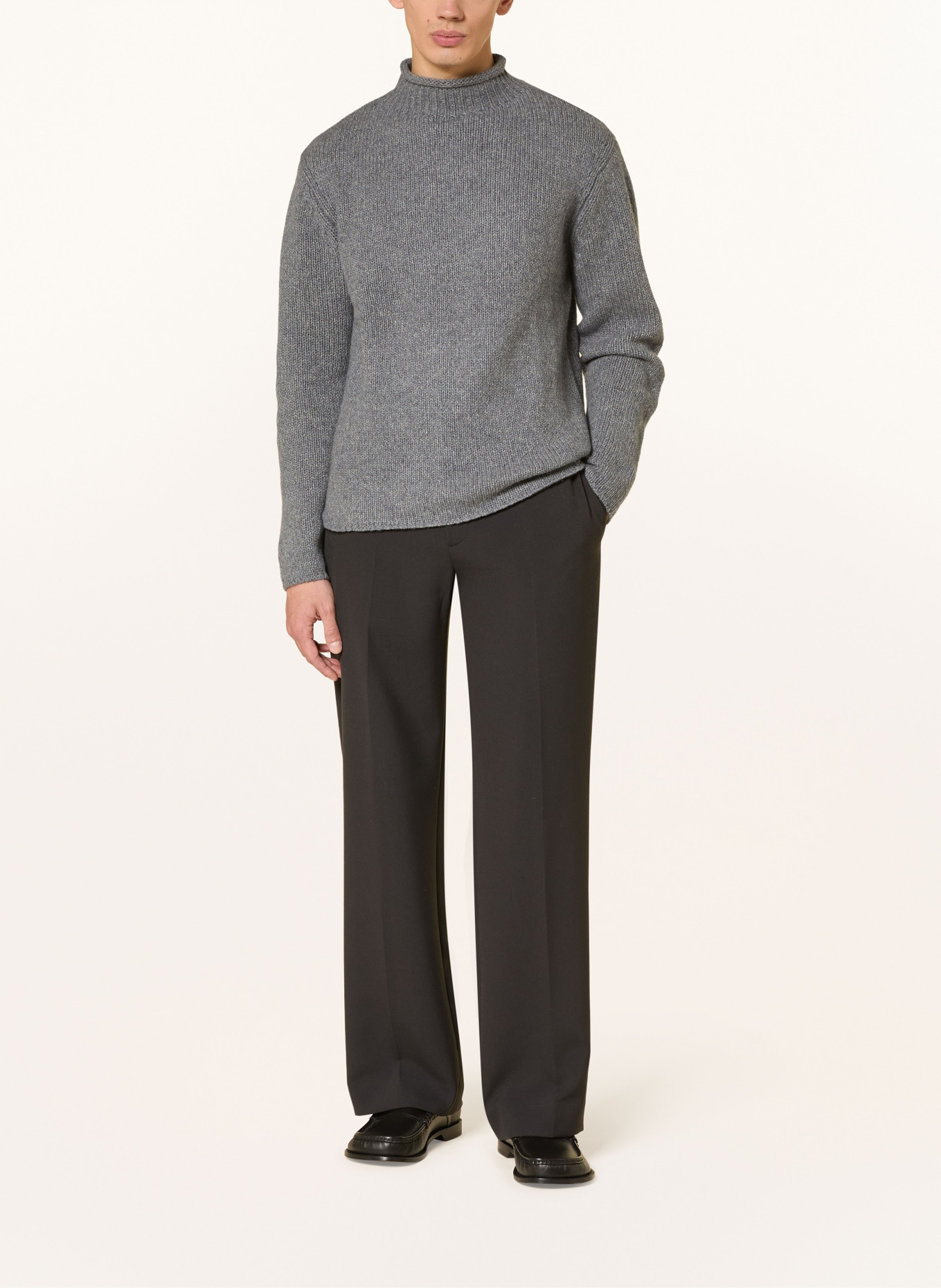 LISA YANG Kasjmiertrui SYLVAN: DONKERGRIJS