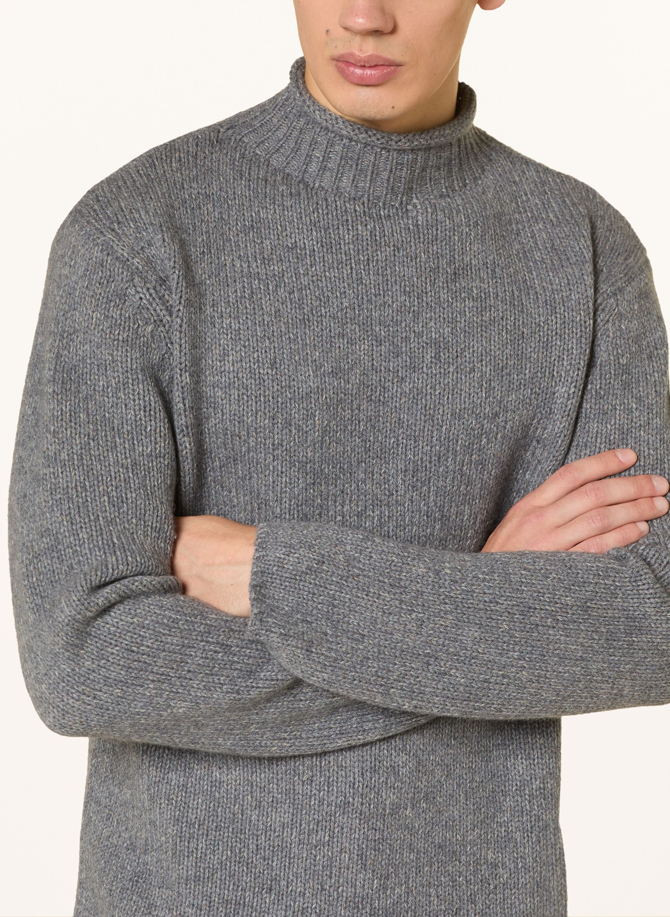 LISA YANG Kasjmiertrui SYLVAN: DONKERGRIJS