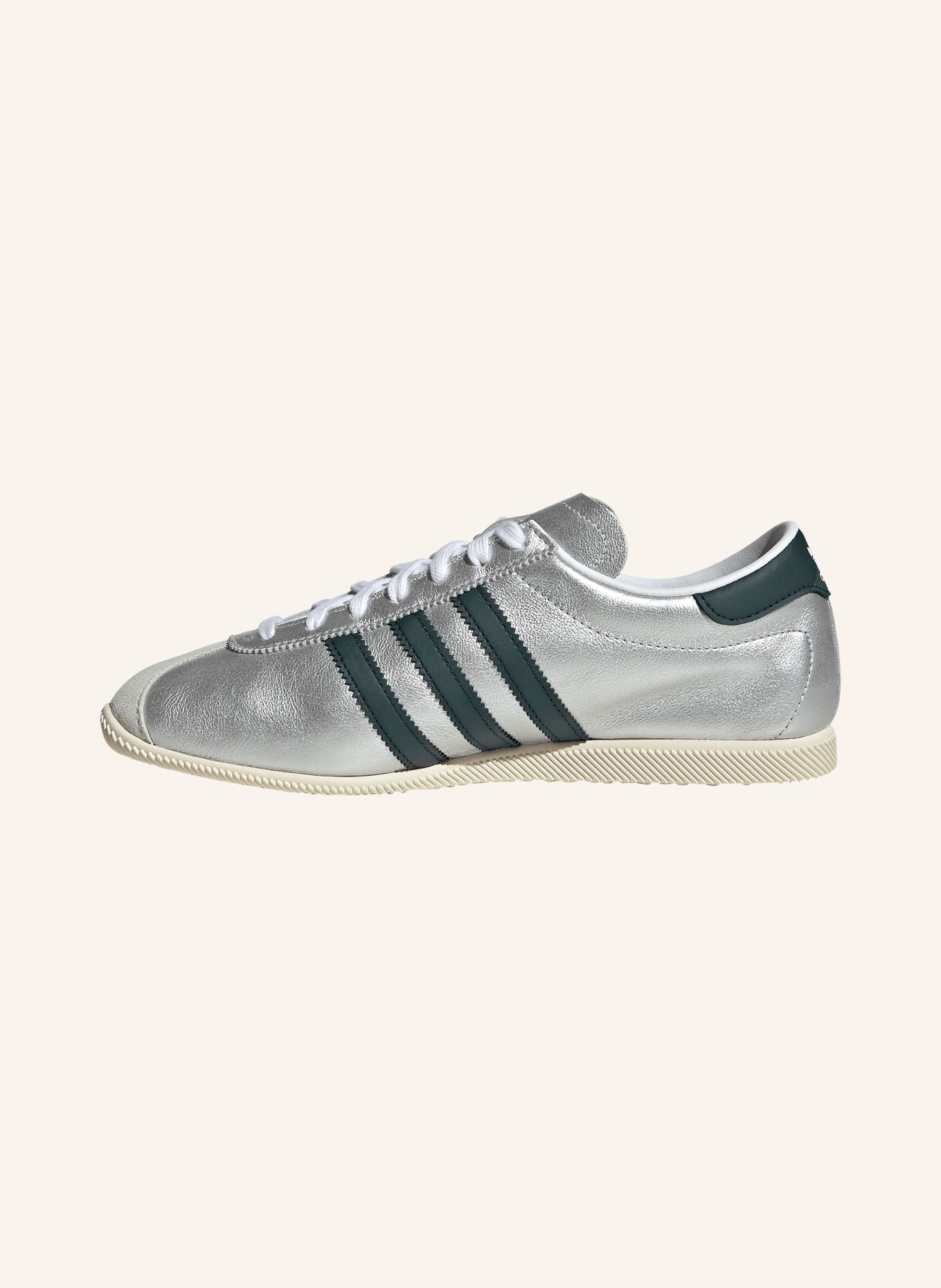 adidas Originals Baskets PARIS: ARGENT / BEIGE / GROEN