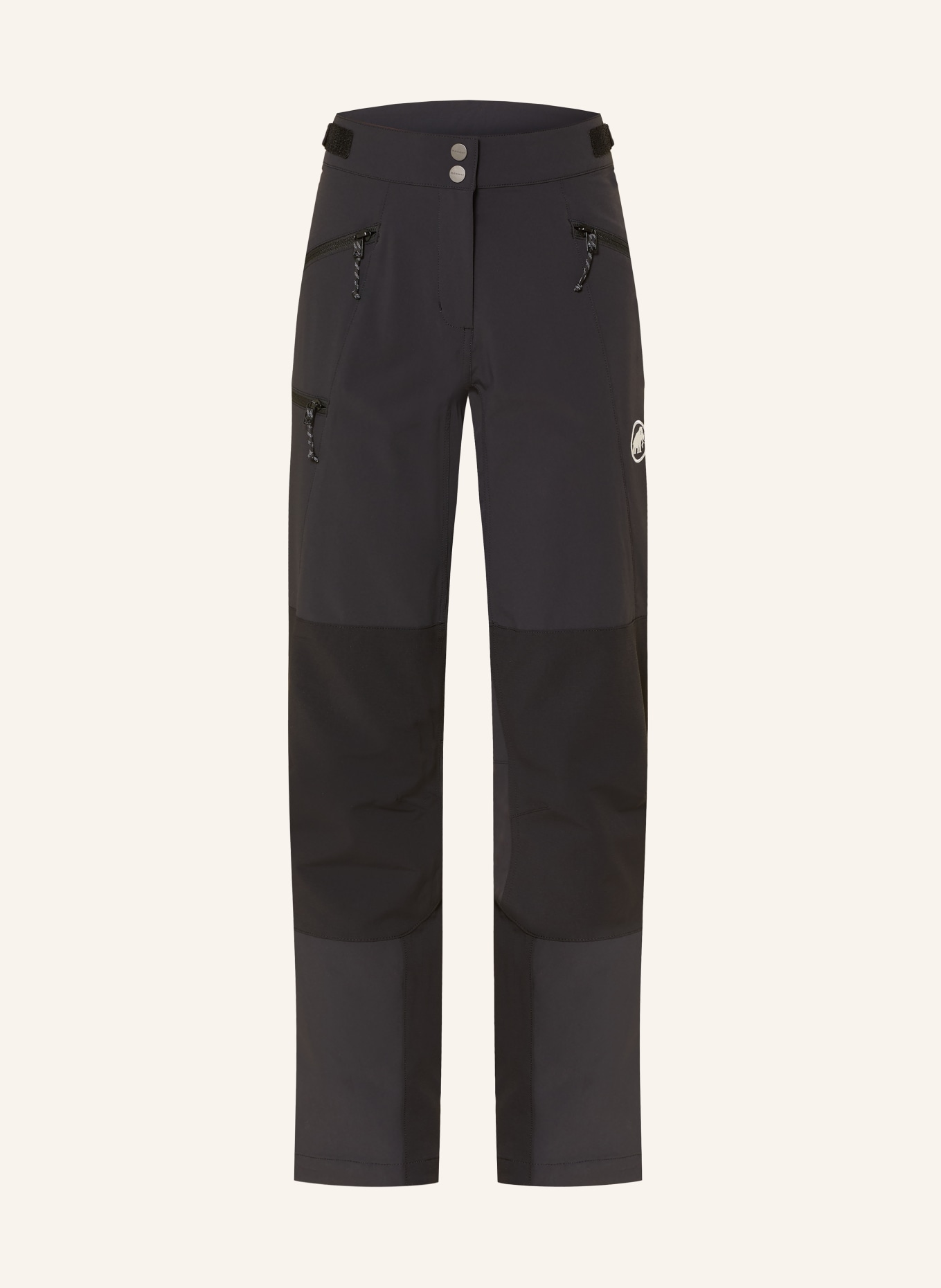 MAMMUT Softshellbroek COURMAYEUR SO: ZWART