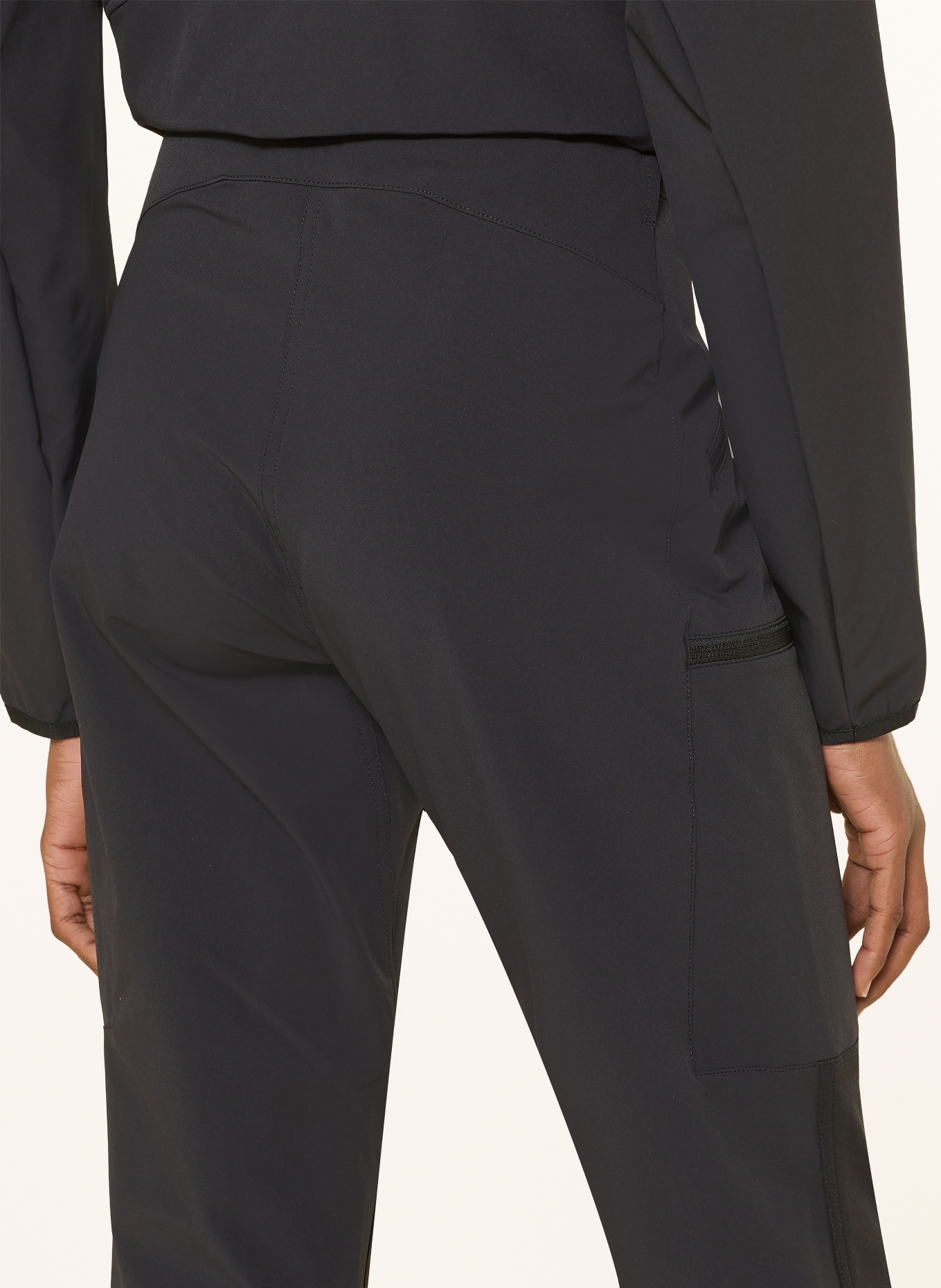 MAMMUT Softshellbroek COURMAYEUR SO: ZWART