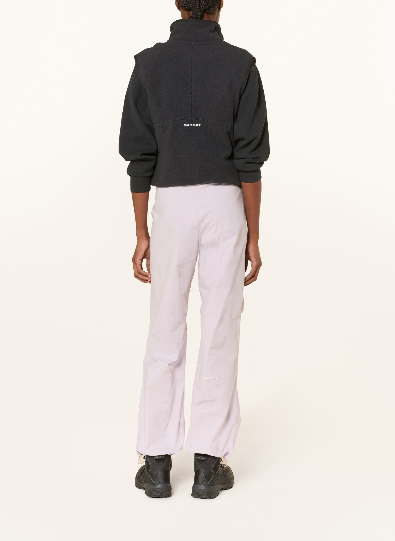 MAMMUT Fleecevest TAMARO ML: ZWART