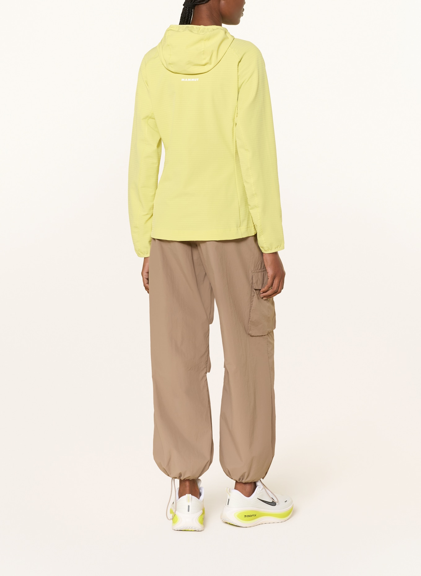 MAMMUT Hardshell-jas TAISS LIGHT: GEEL / LICHTGEEL