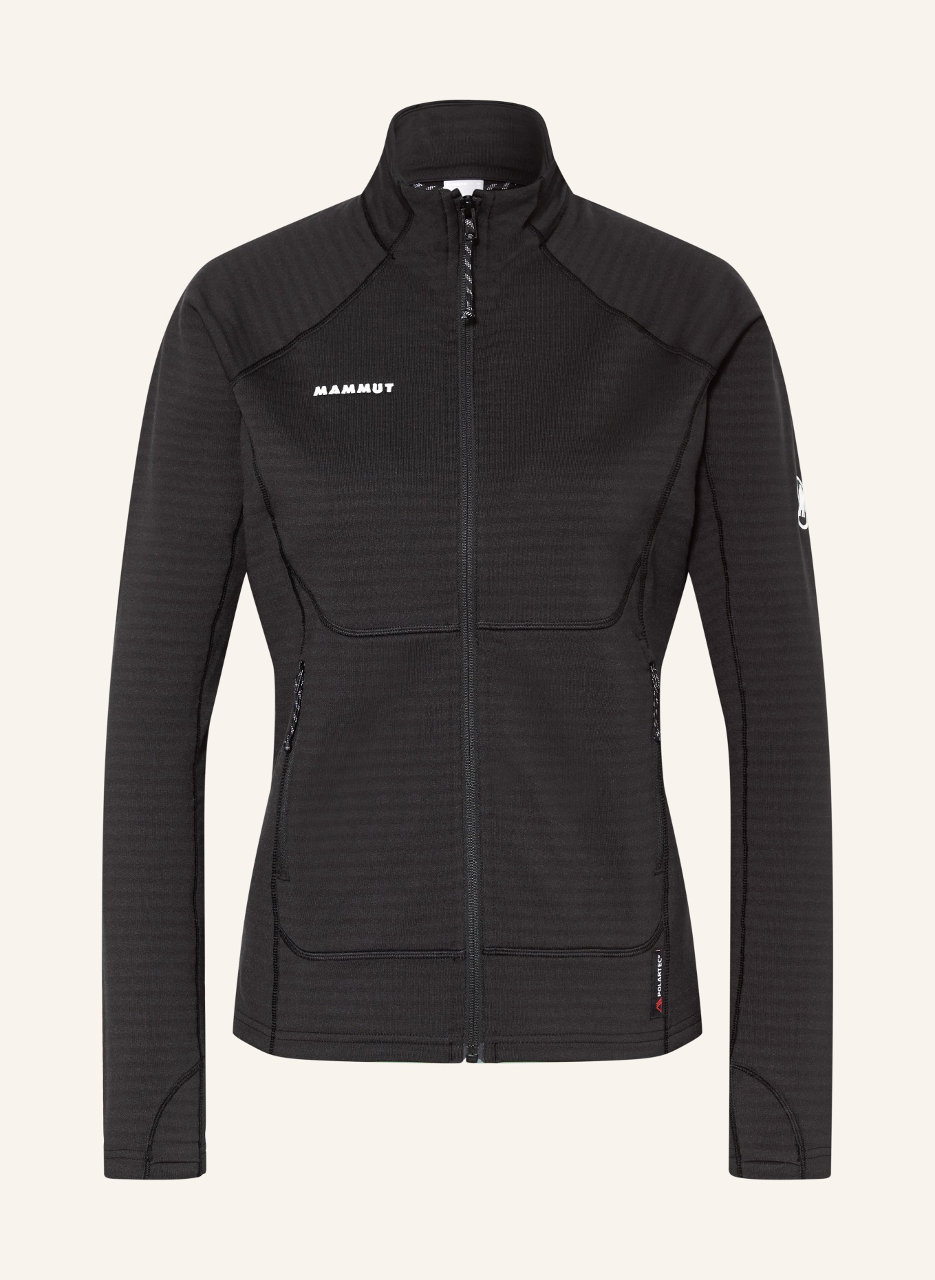 MAMMUT Midlayer-jas TAISS ML: ZWART