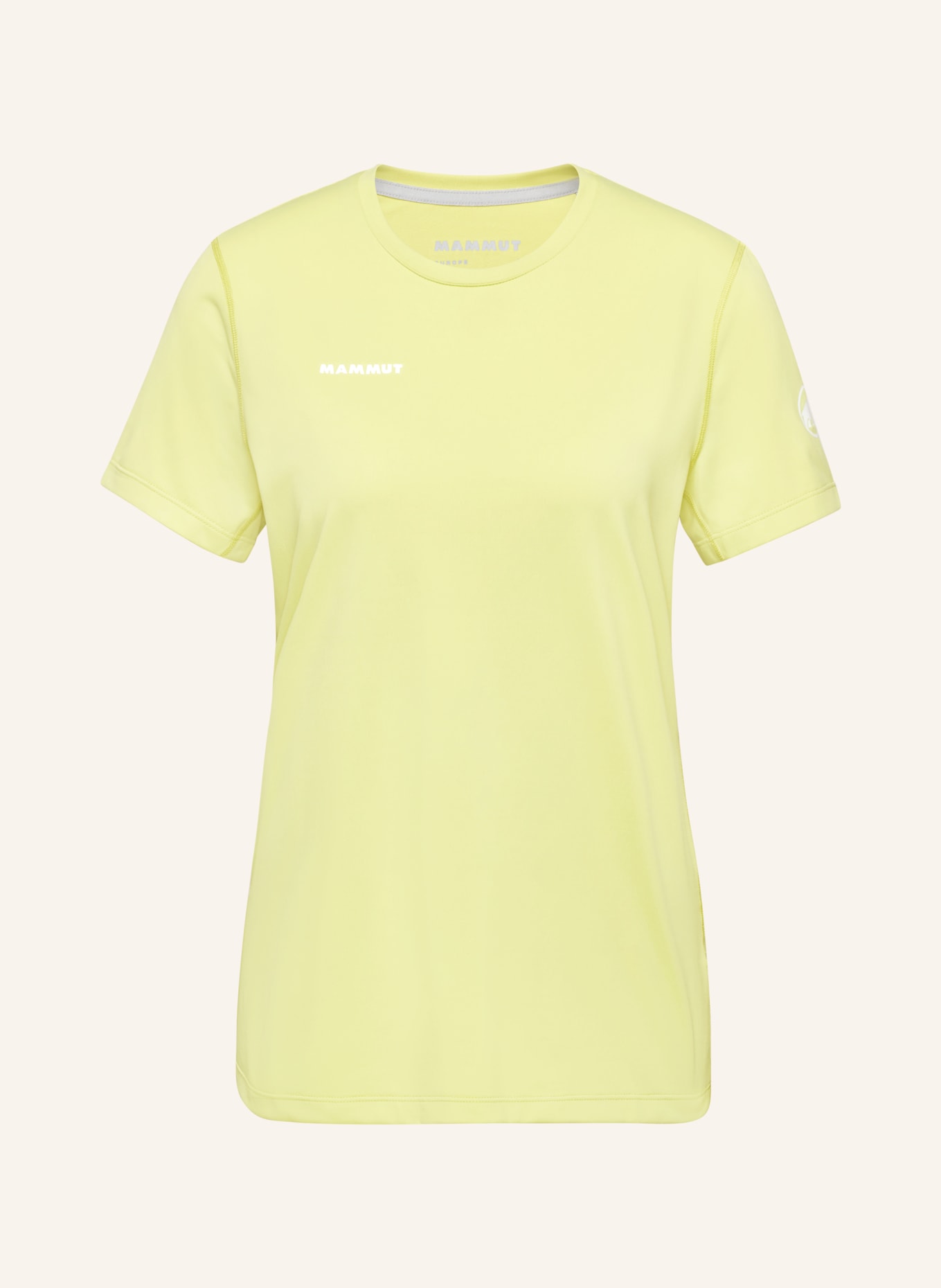 MAMMUT T-shirt SELUN FL: JAUNE
