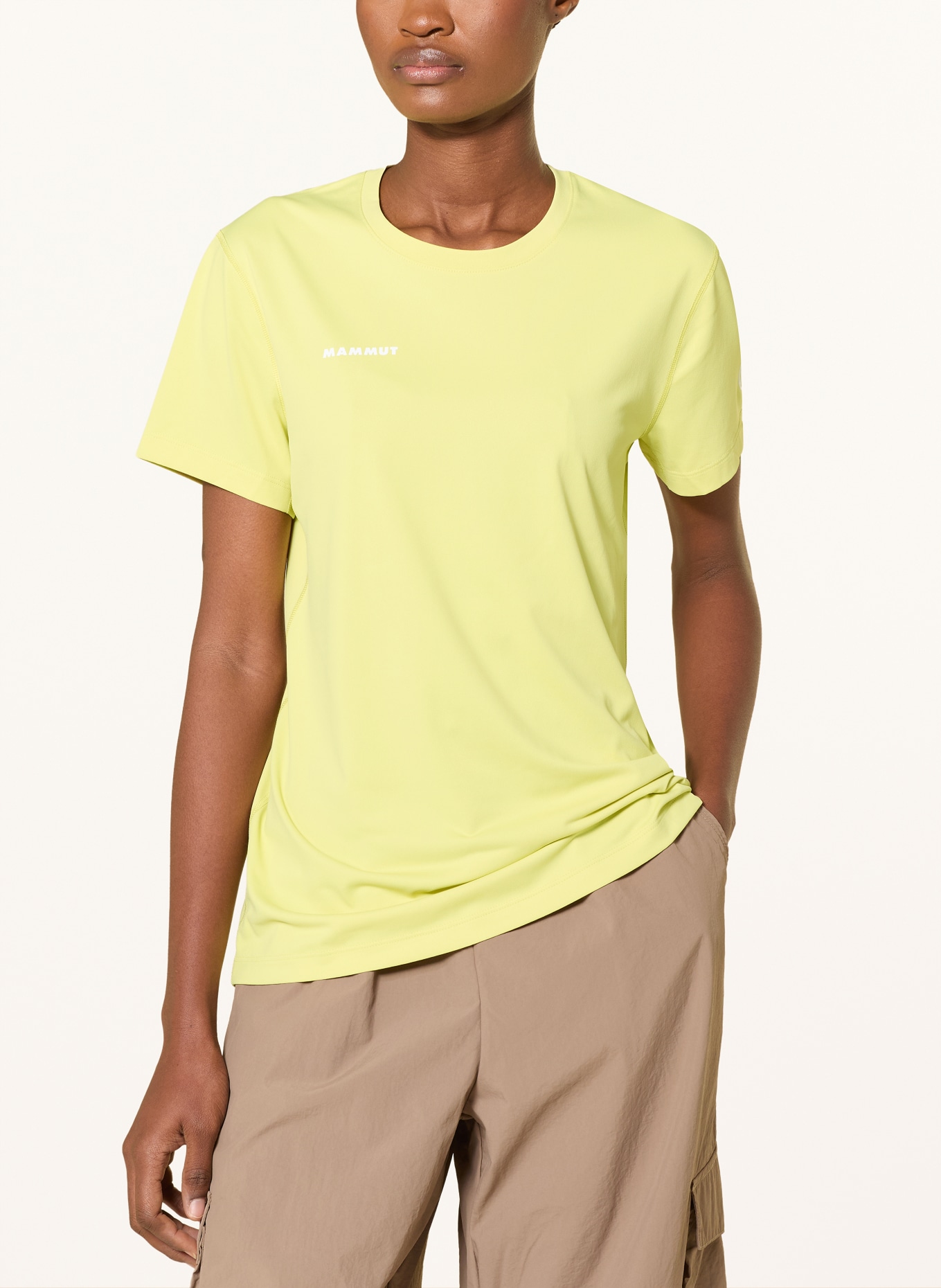 MAMMUT T-shirt SELUN FL: JAUNE