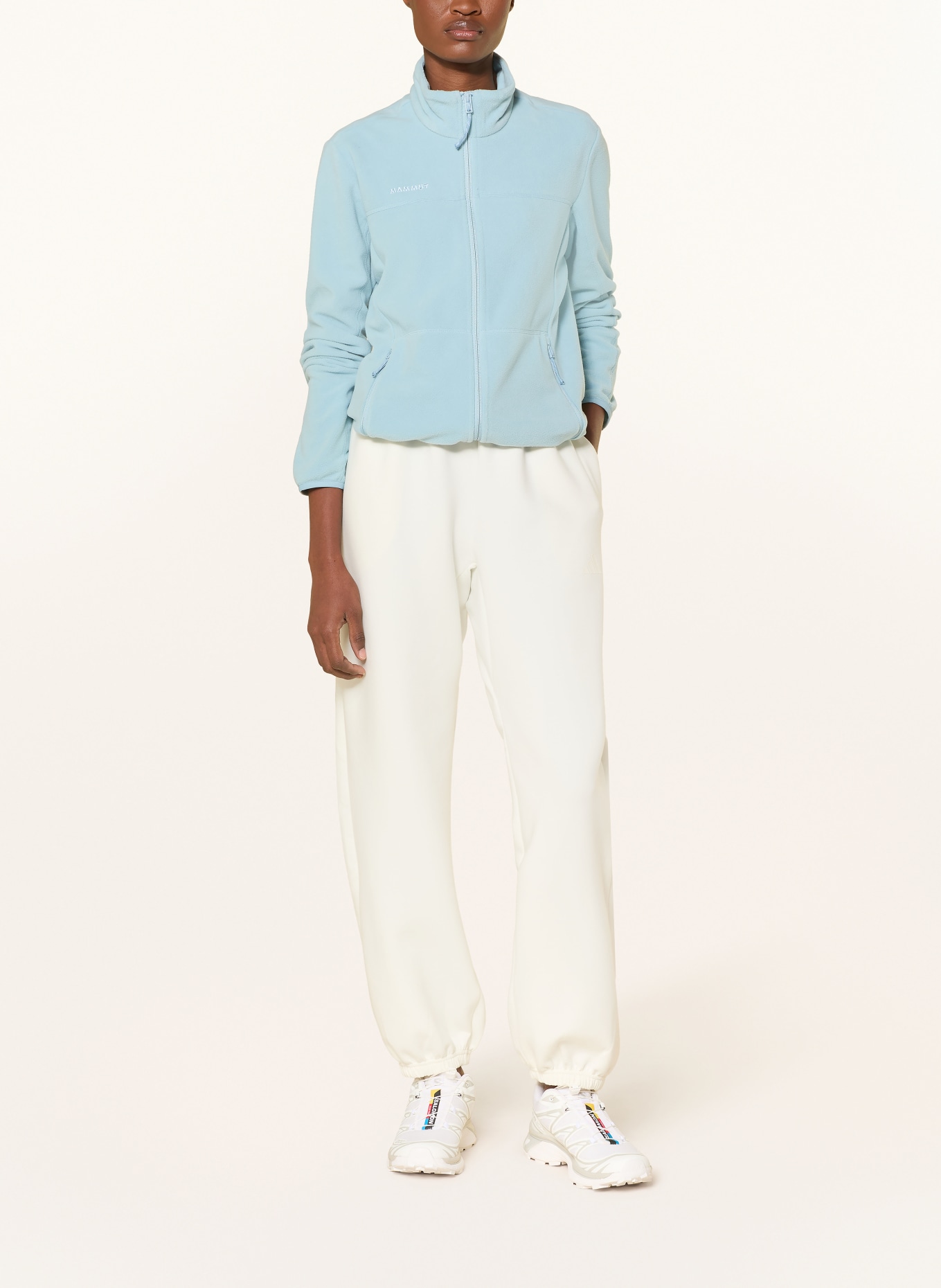 MAMMUT INNOMINATA LIGHT Fleece Jacket: LIGHT BLUE