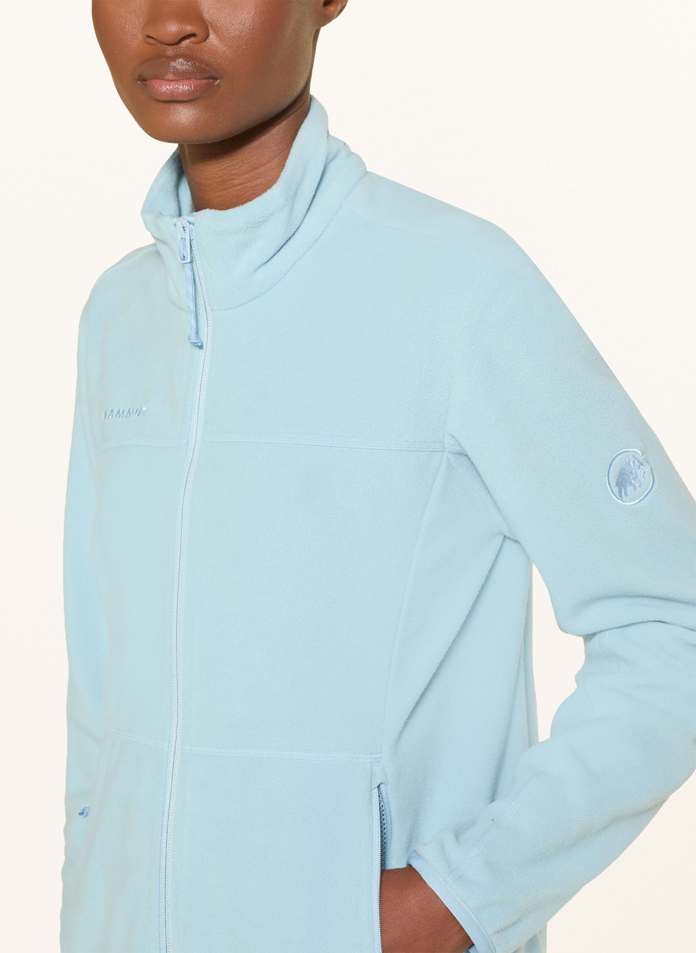 MAMMUT INNOMINATA LIGHT Fleece Jacket: LIGHT BLUE