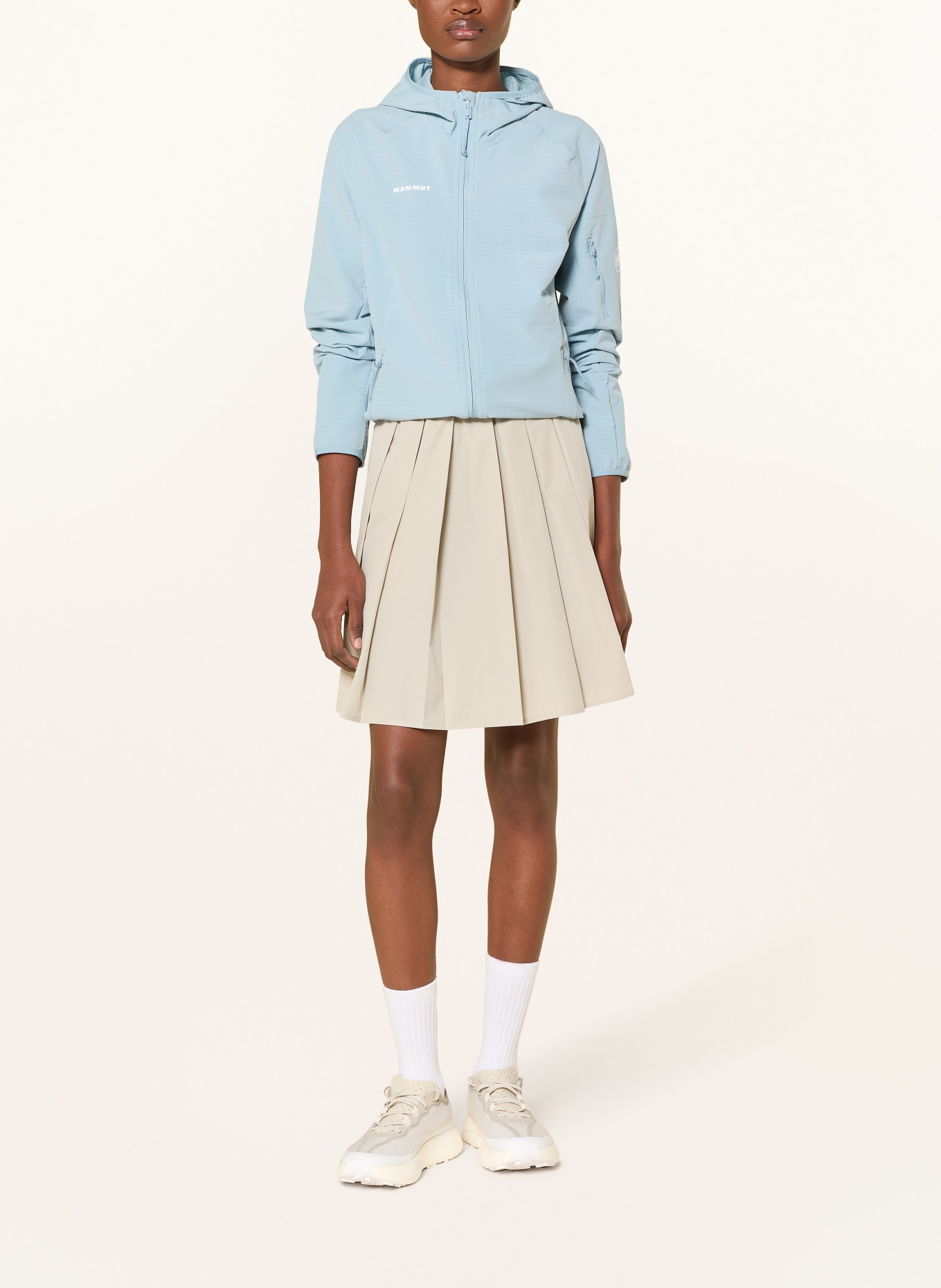 MAMMUT MADRIS LIGHT Mid-Layer Jacket: LIGHT BLUE