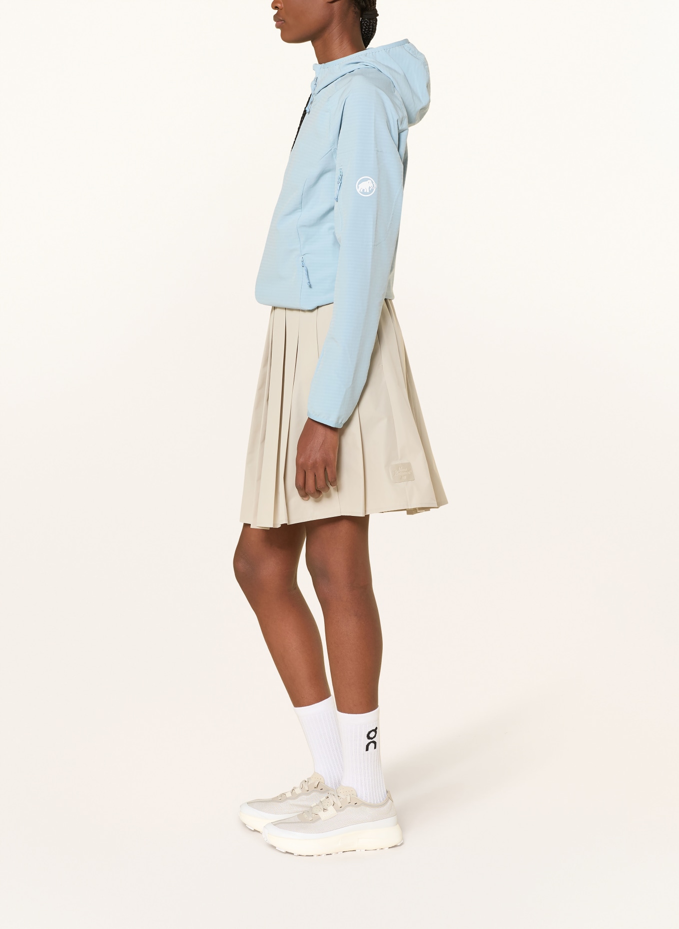 MAMMUT MADRIS LIGHT Mid-Layer Jacket: LIGHT BLUE