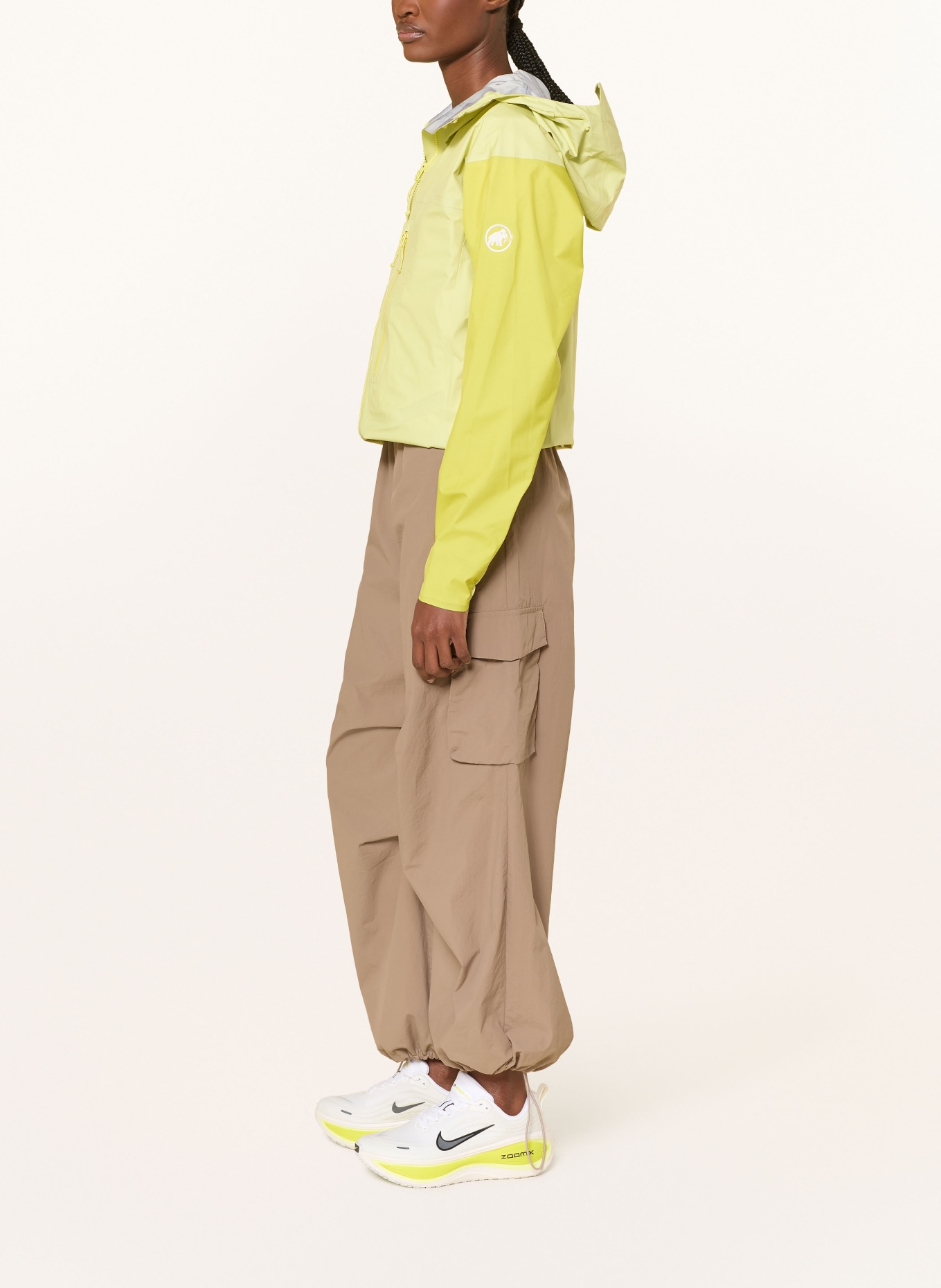 MAMMUT Midlayer-jas MADRIS LIGHT: GEEL