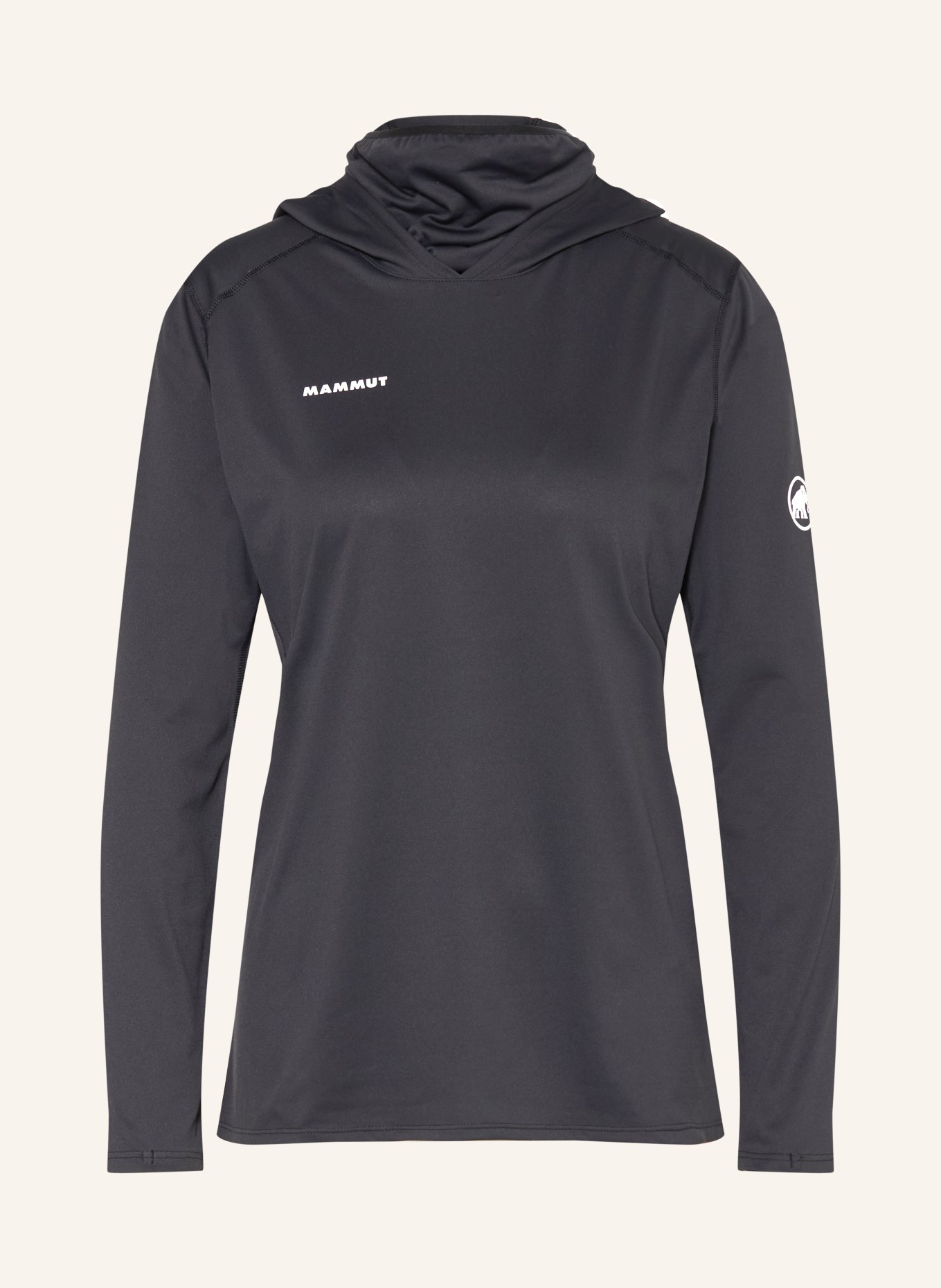 MAMMUT Functionele hoodie SELUN FL SUN: ZWART
