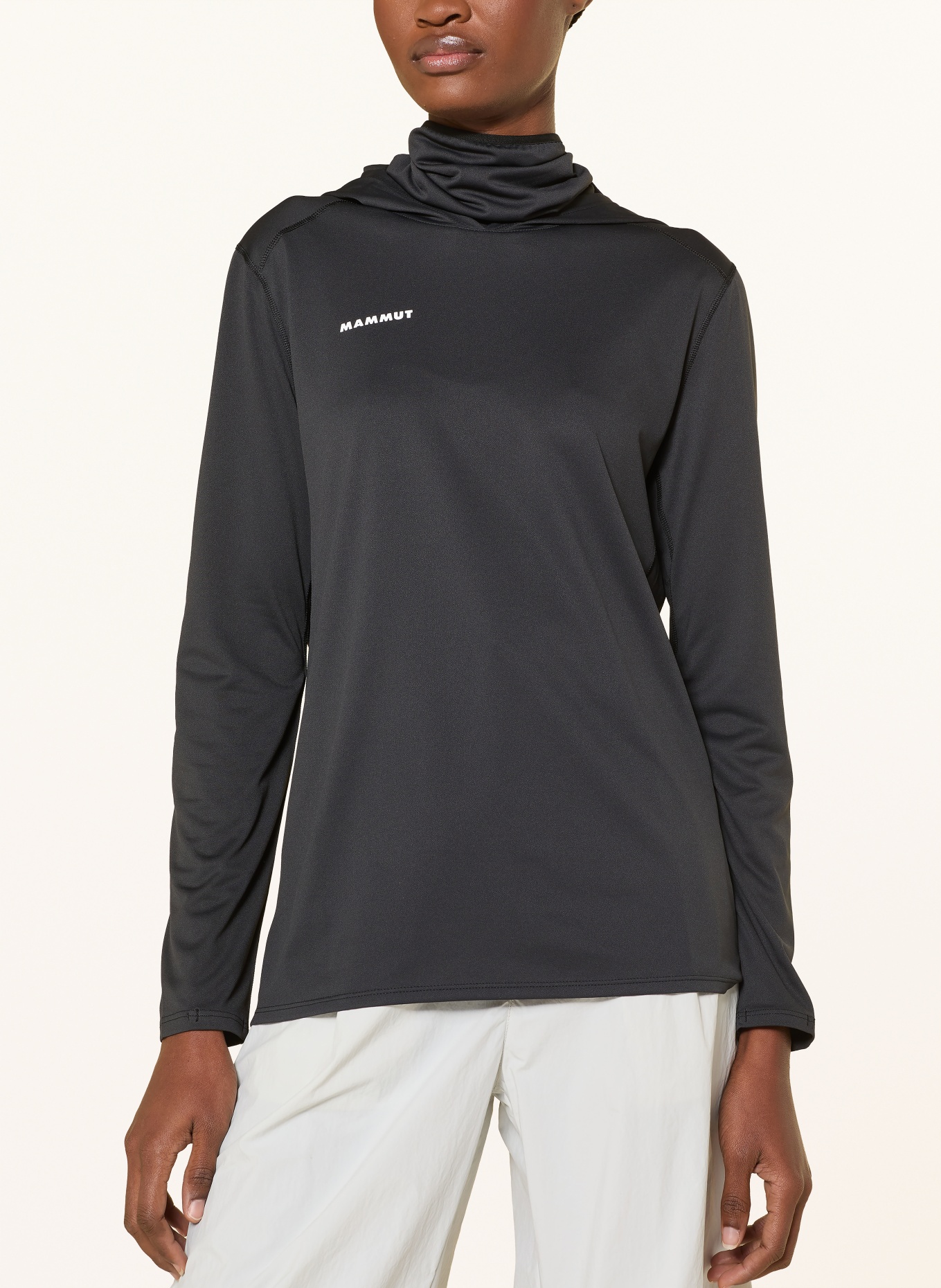 MAMMUT Functionele hoodie SELUN FL SUN: ZWART