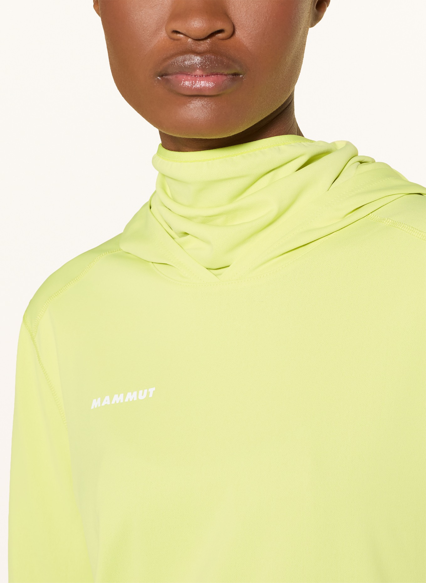 MAMMUT Funktionshoodie SELUN FL SUN: GELB