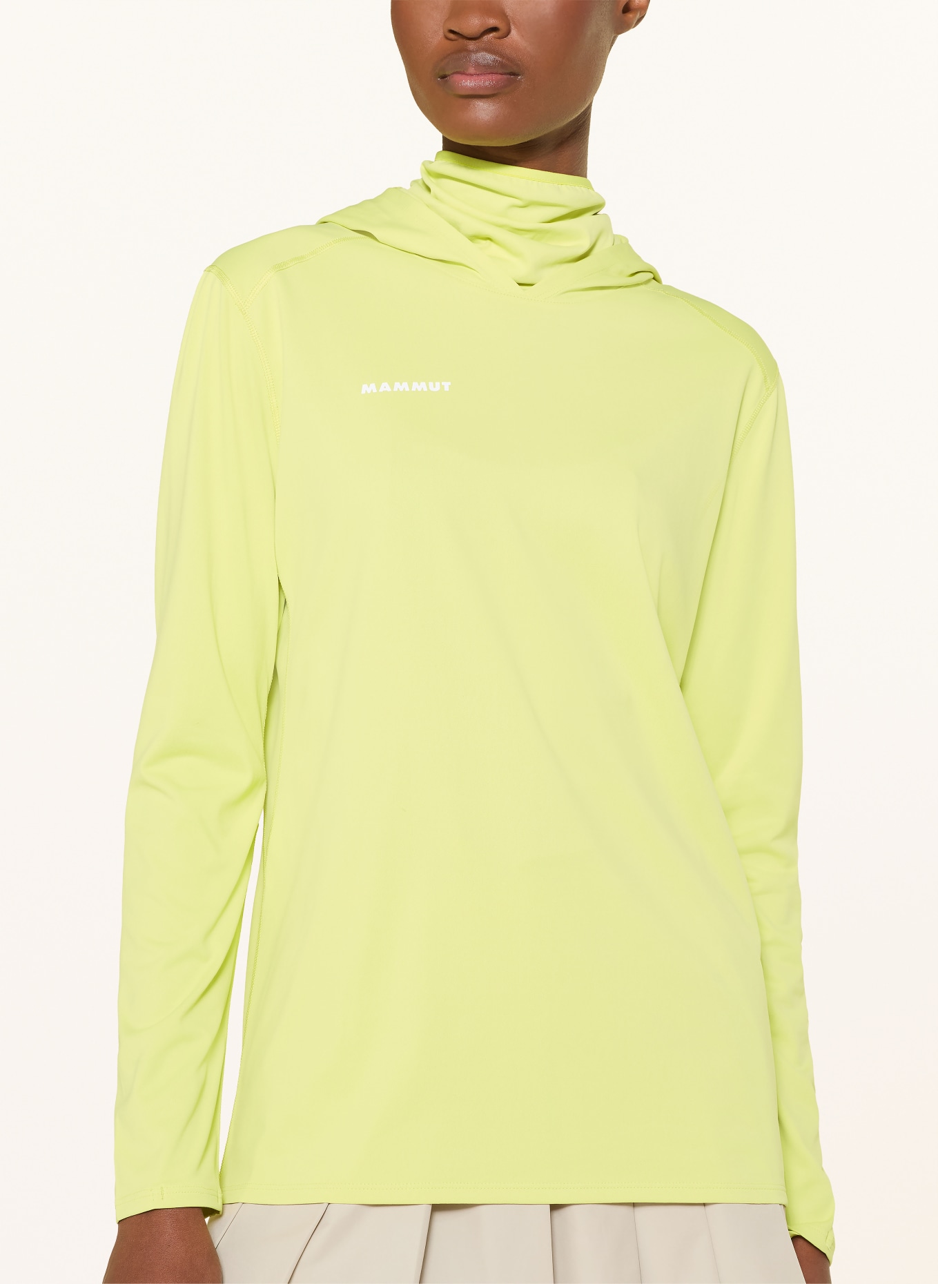 MAMMUT Funktionshoodie SELUN FL SUN: GELB