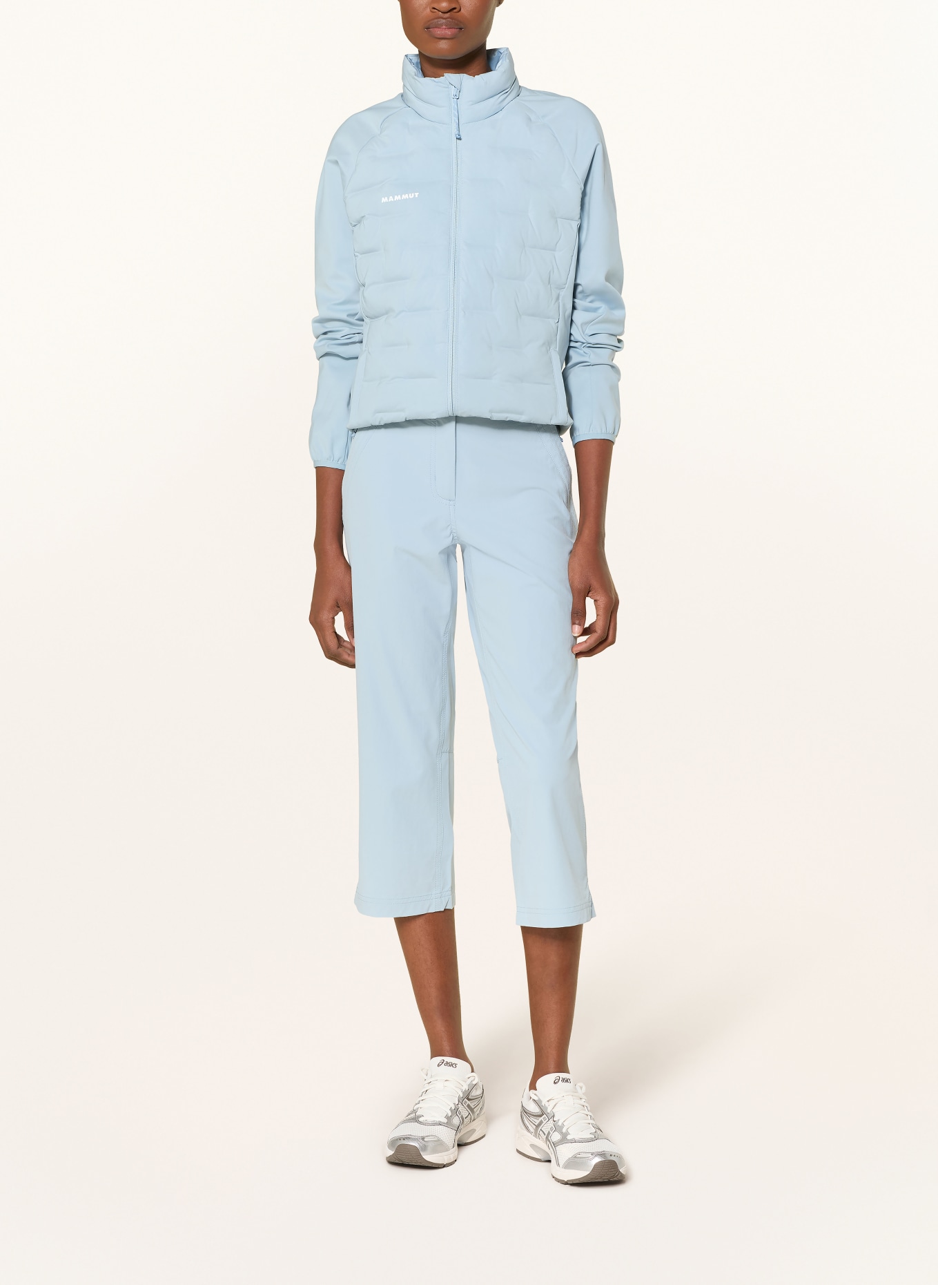 MAMMUT Hybrid-Steppjacke SENDER IN: HELLBLAU