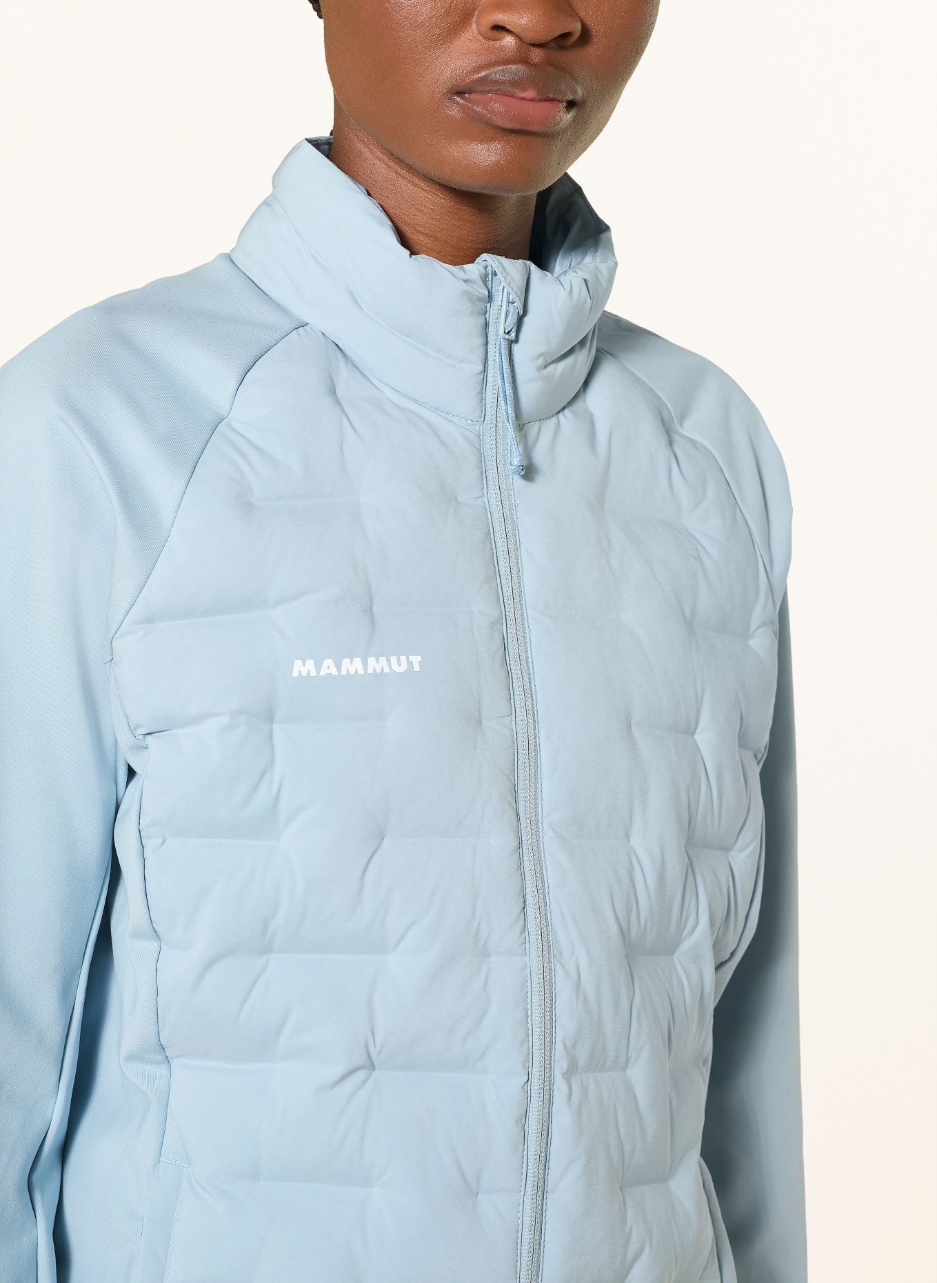 MAMMUT Hybrid-Steppjacke SENDER IN: HELLBLAU