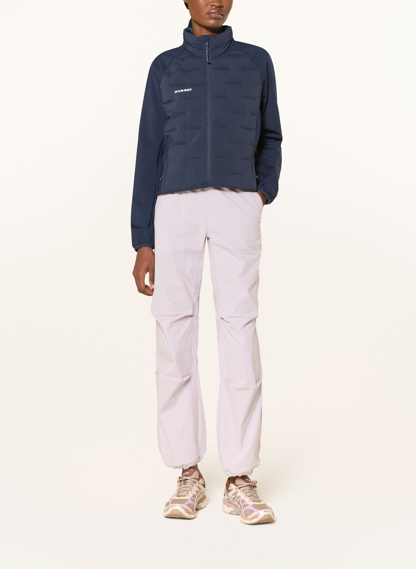 MAMMUT Hybrid-Steppjacke SENDER IN: DUNKELBLAU