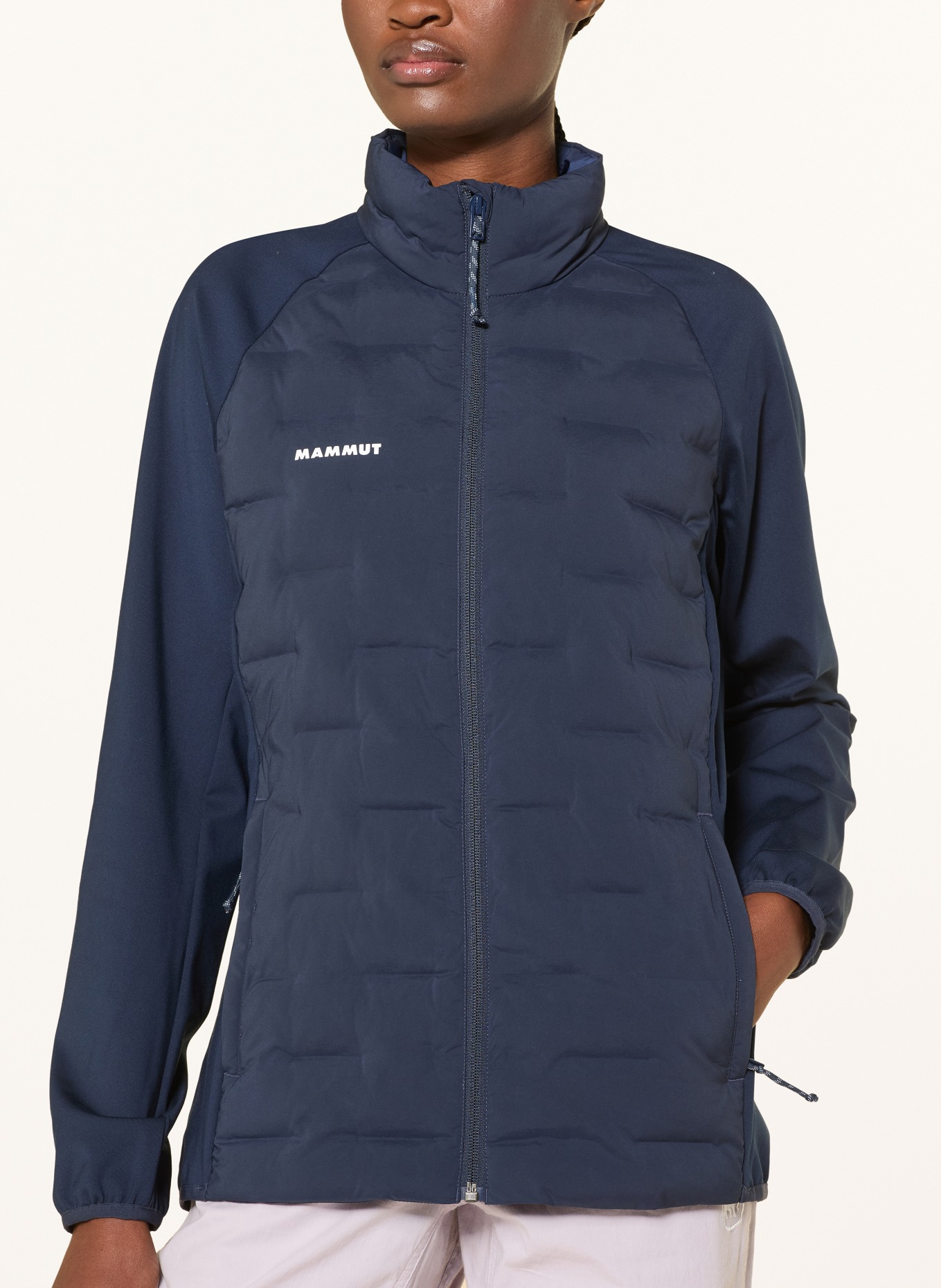 MAMMUT Hybrid-Steppjacke SENDER IN: DUNKELBLAU