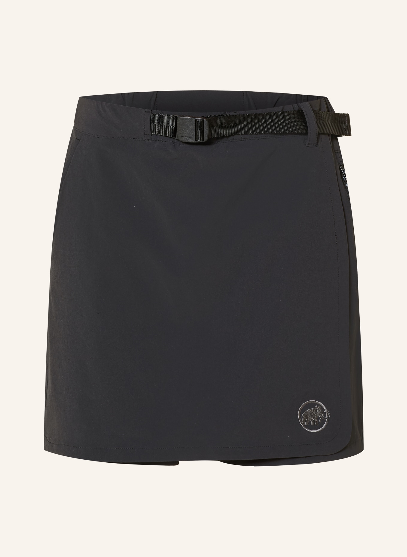 MAMMUT Outdoor-skort TREKKERS WRAP: ZWART