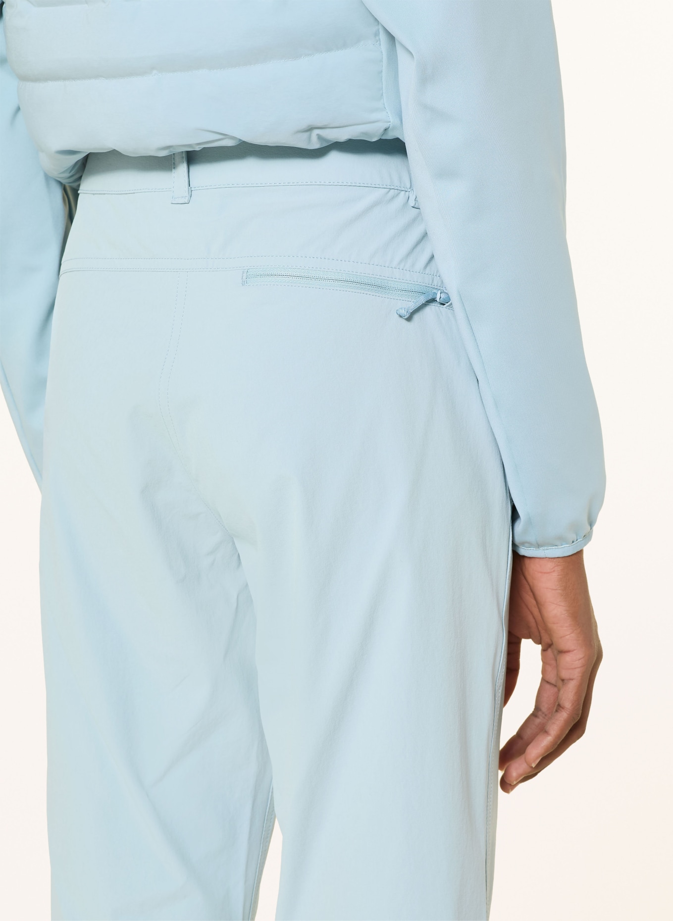 MAMMUT Spodnie trekkingowe 7/8 HIKING V CAPRI: TURKUSOWY