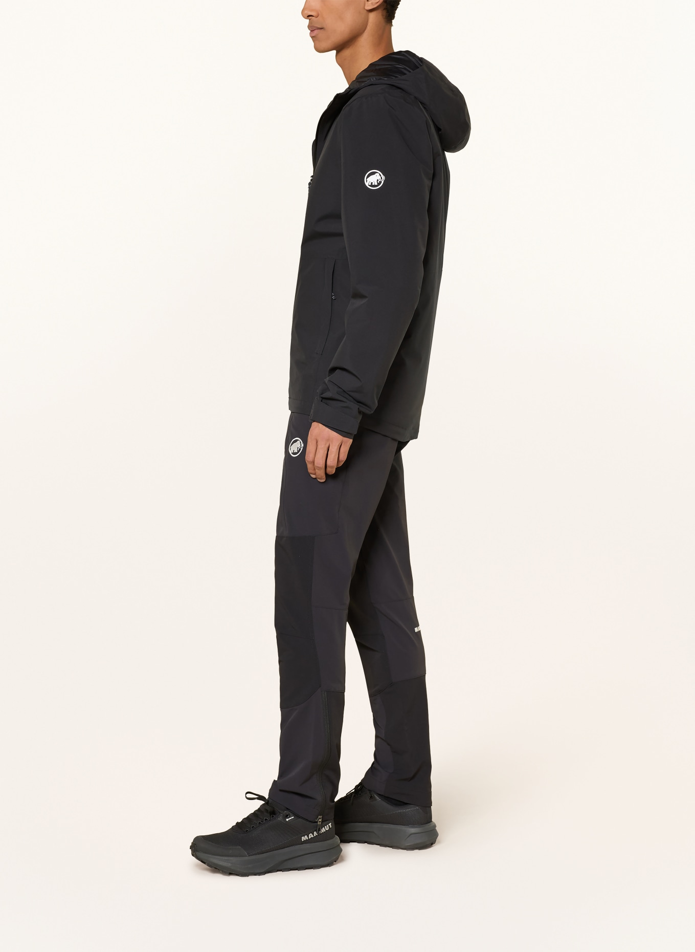 MAMMUT Softshellbroek COURMAYEUR SO: ZWART