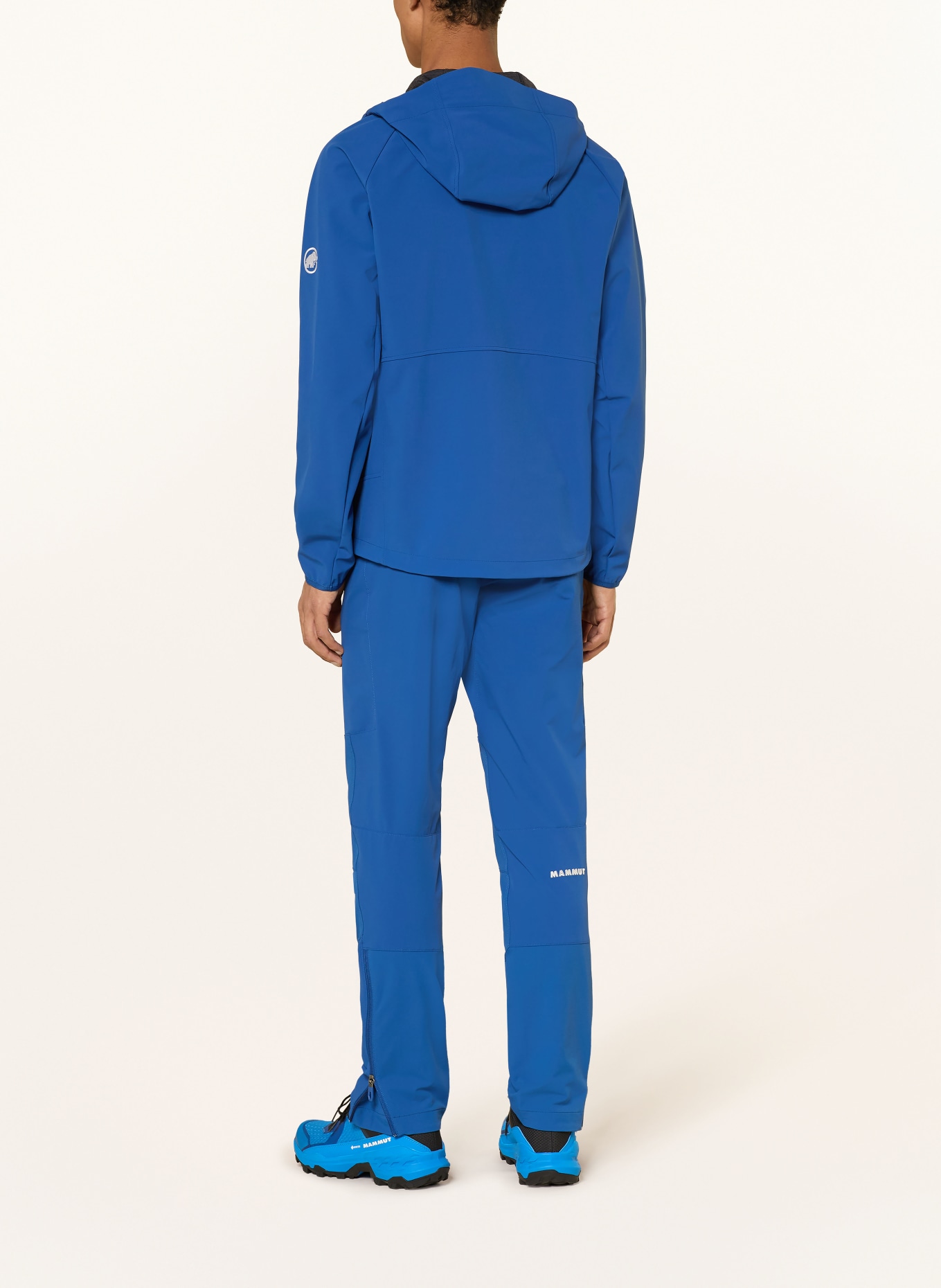 MAMMUT Softshellbroek COURMAYEUR SO: BLAUW