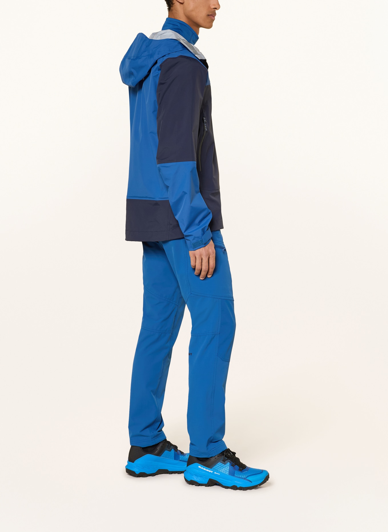 MAMMUT Softshellbroek RUNBOLD GUIDE SO: BLAUW