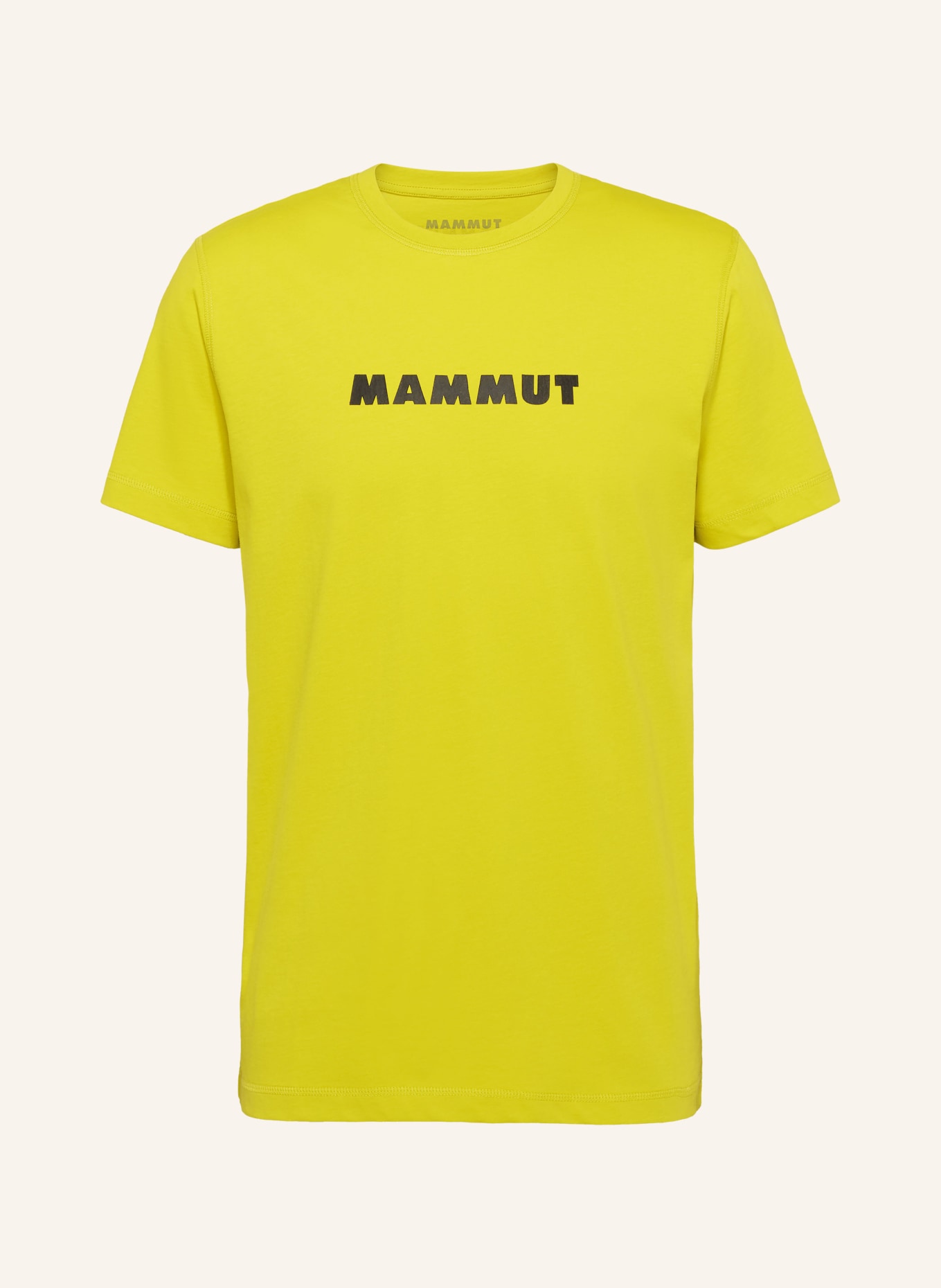 MAMMUT T-shirt MAMMUT CORE: GEEL