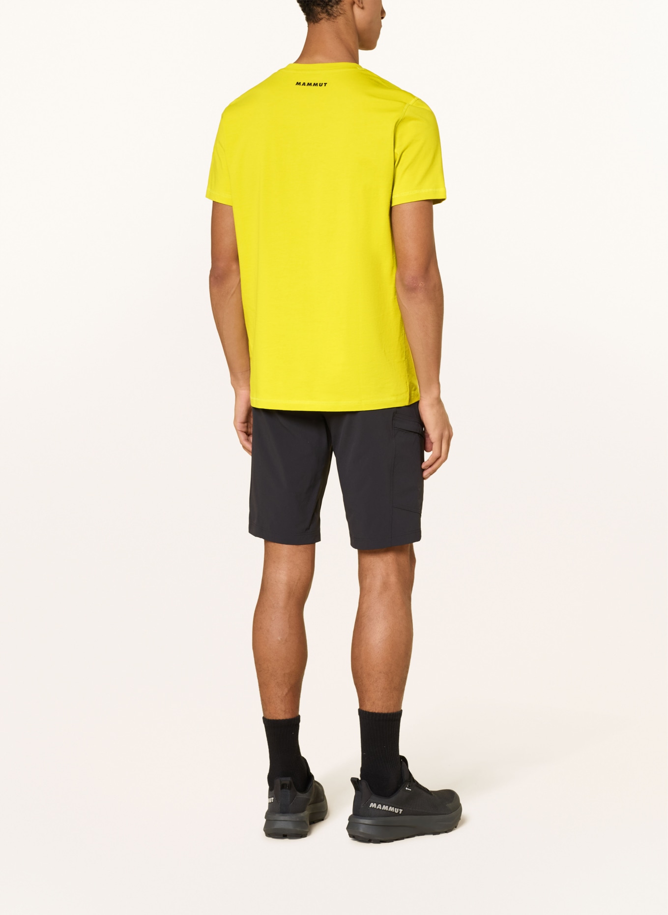 MAMMUT T-shirt MAMMUT CORE: GEEL