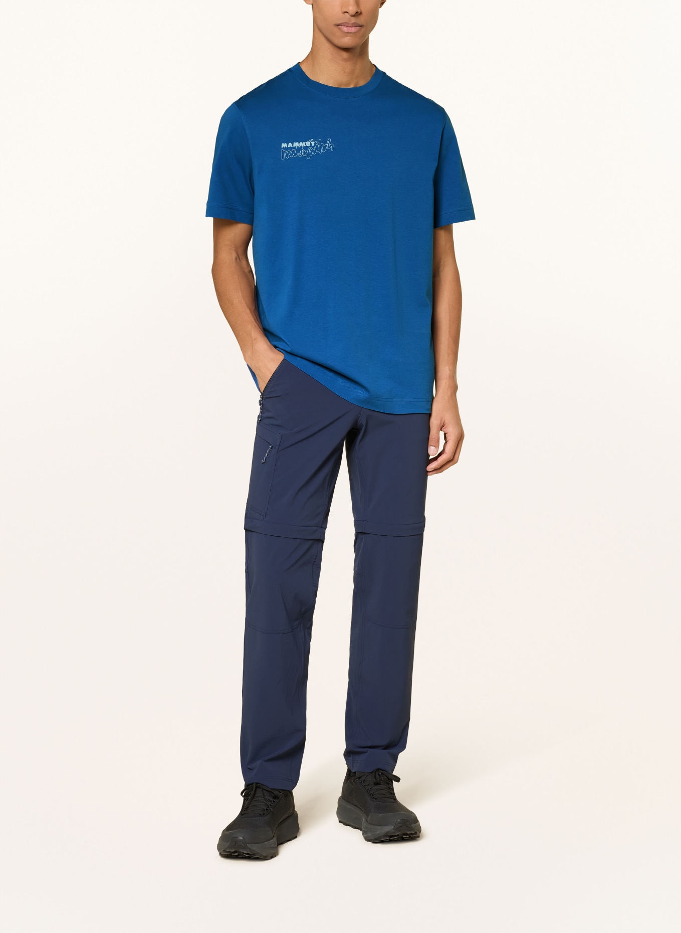 MAMMUT T-Shirt BASE: BLAU