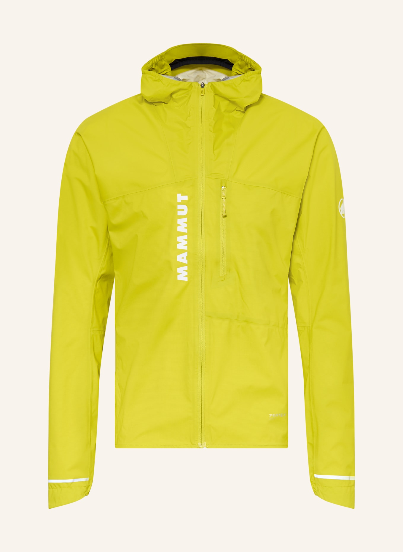 MAMMUT Hardshell-jas AENERGY TR: GEEL
