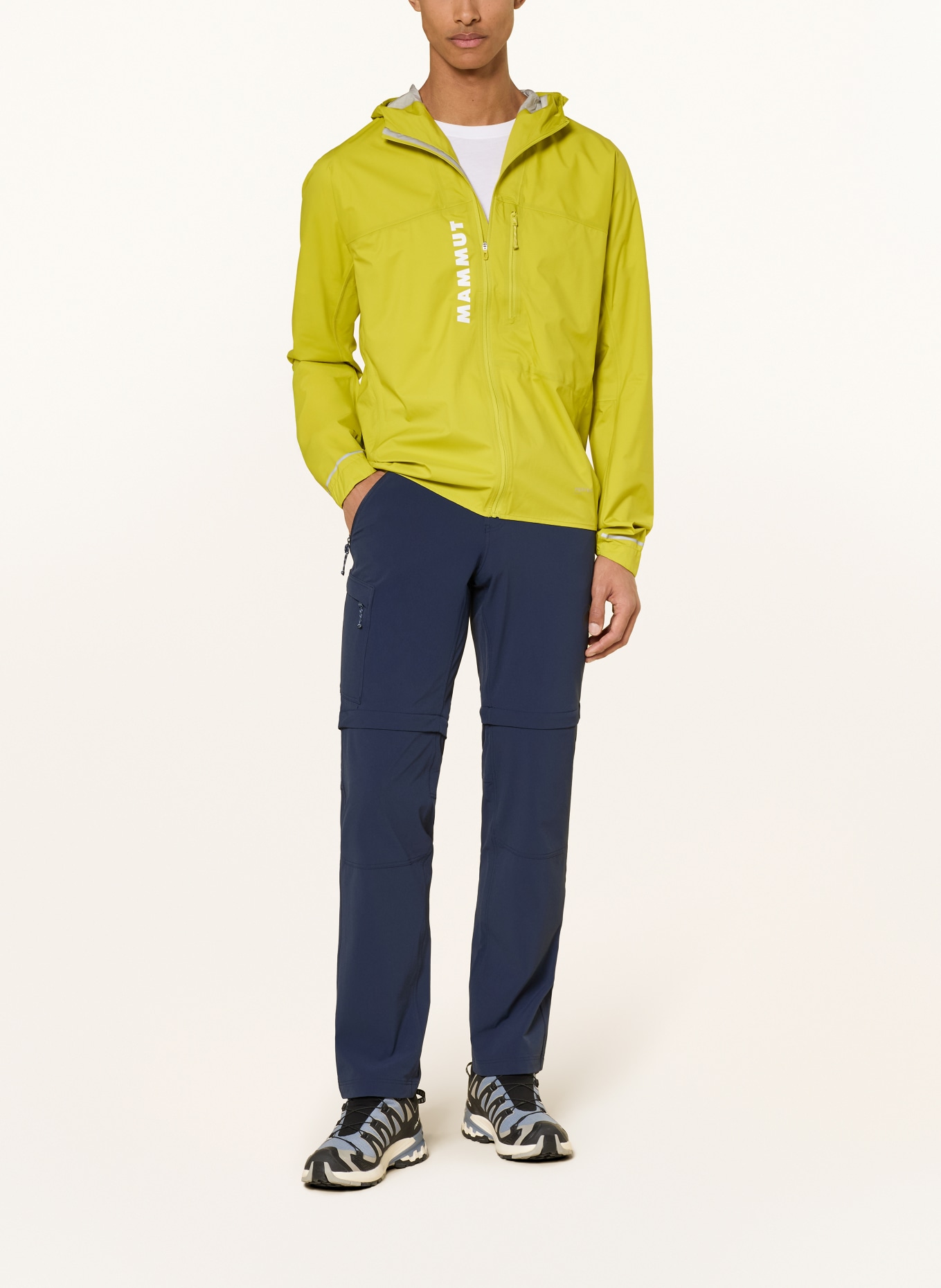 MAMMUT Hardshell-jas AENERGY TR: GEEL