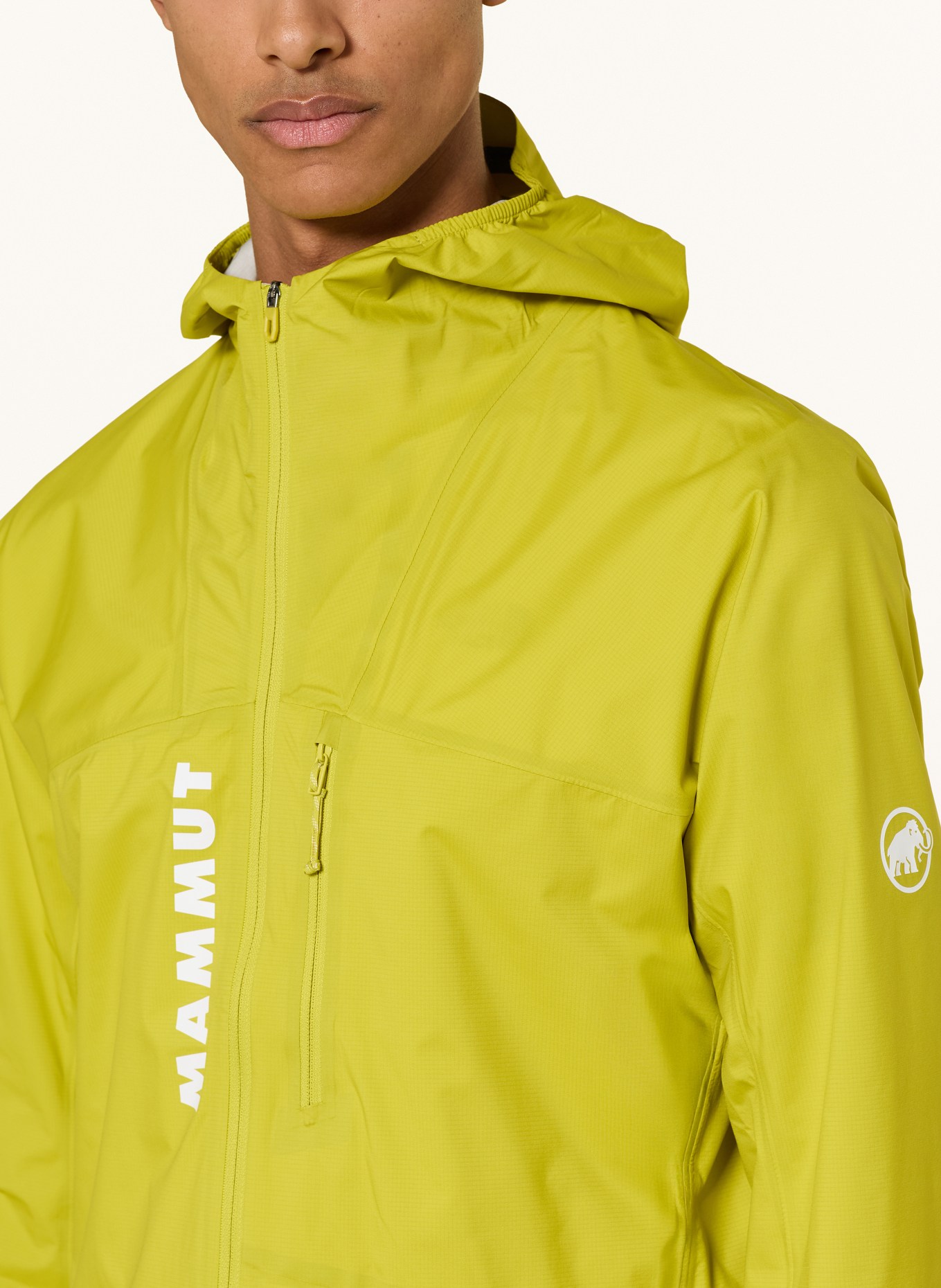 MAMMUT Hardshell-jas AENERGY TR: GEEL