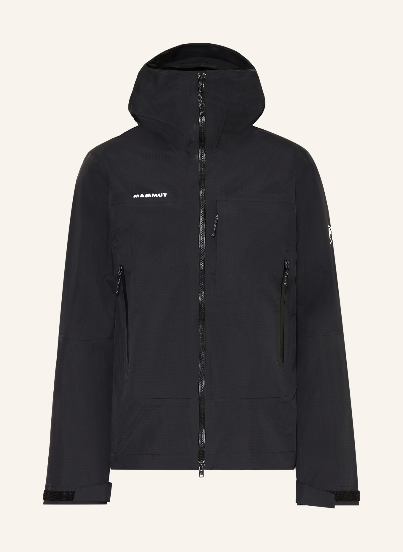 MAMMUT Hardshell-jas ALTO GUIDE: ZWART