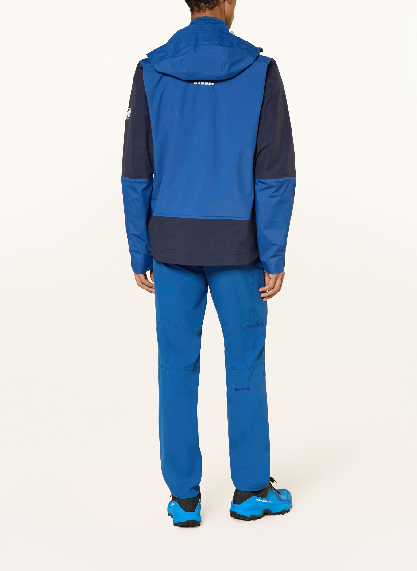 MAMMUT Hardshell-jas ALTO GUIDE: DONKERBLAUW / BLAUW