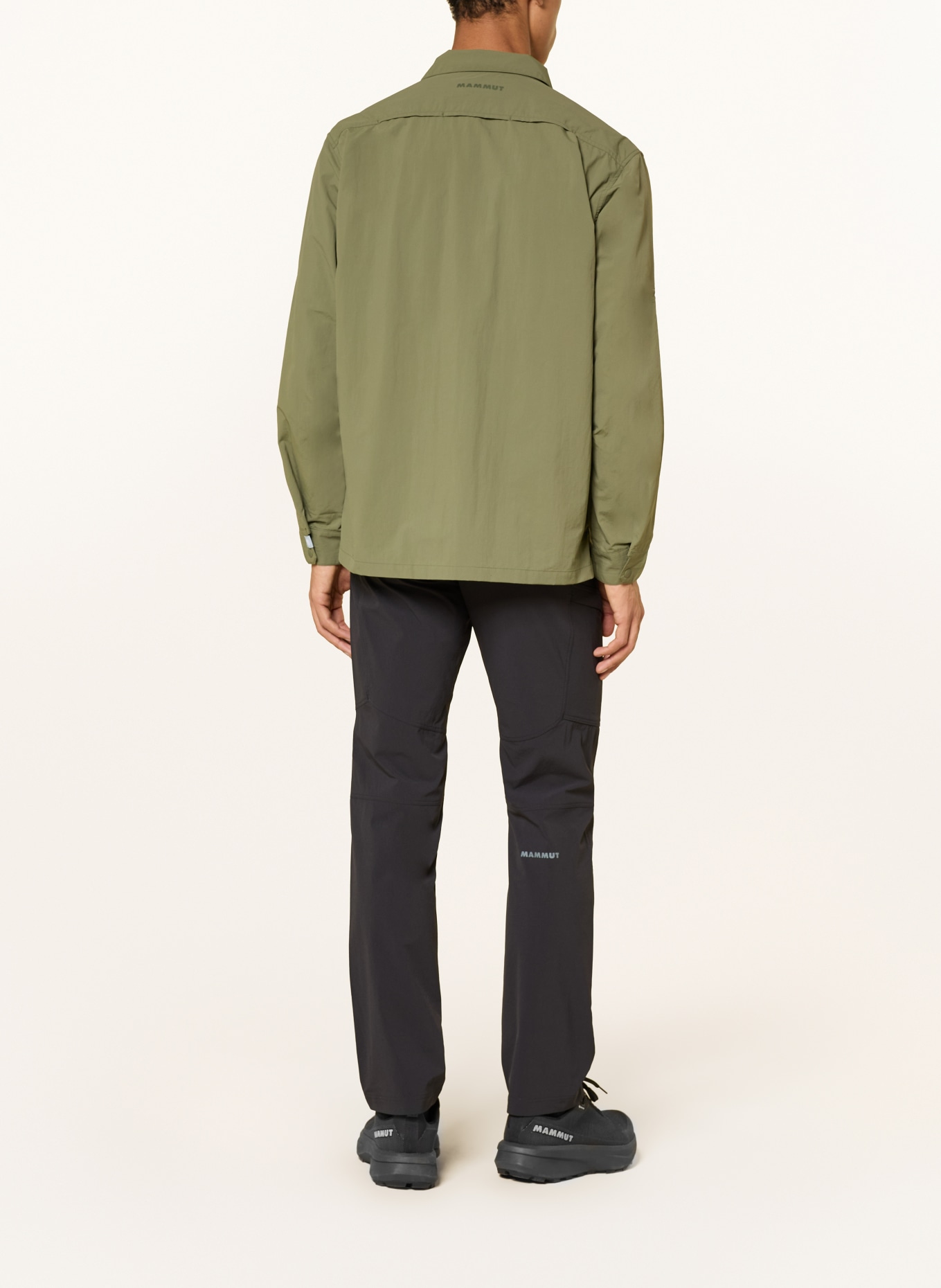 MAMMUT HIGHLAND LONGSLEEVE Outdoor Shirt: OLIVE