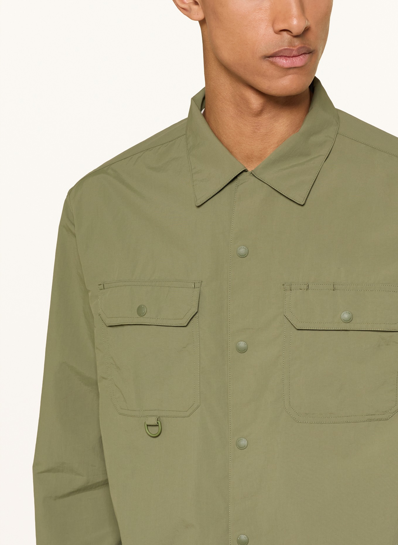 MAMMUT HIGHLAND LONGSLEEVE Outdoor Shirt: OLIVE