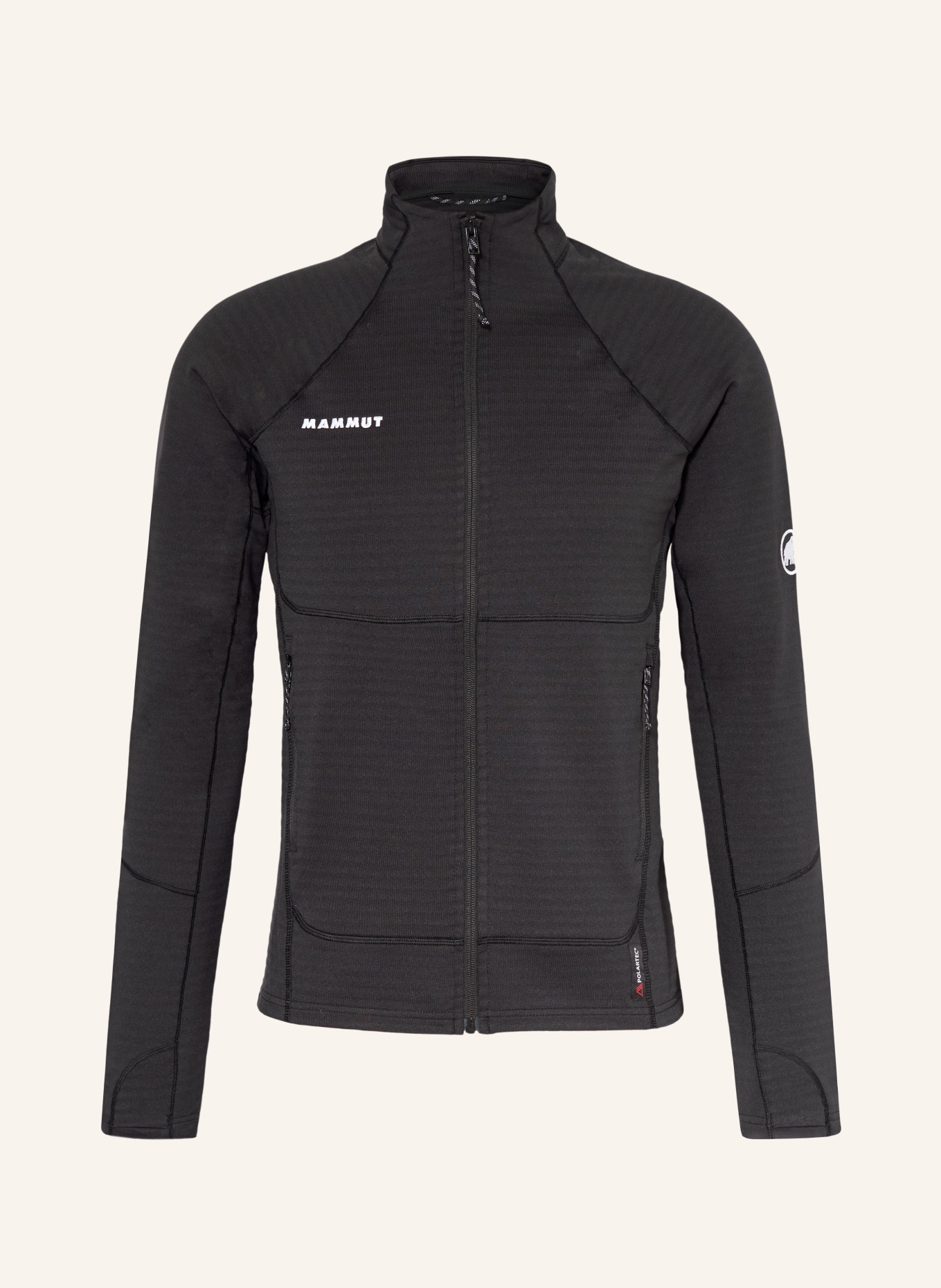 MAMMUT Midlayer-Jacke TAISS ML: SCHWARZ